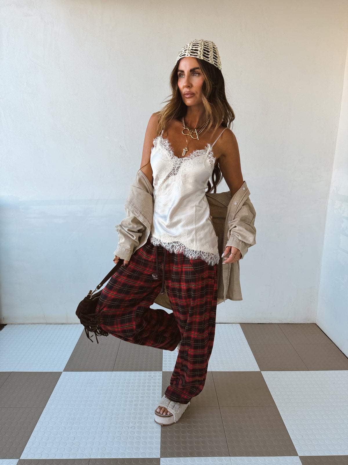 Sax Satin Top