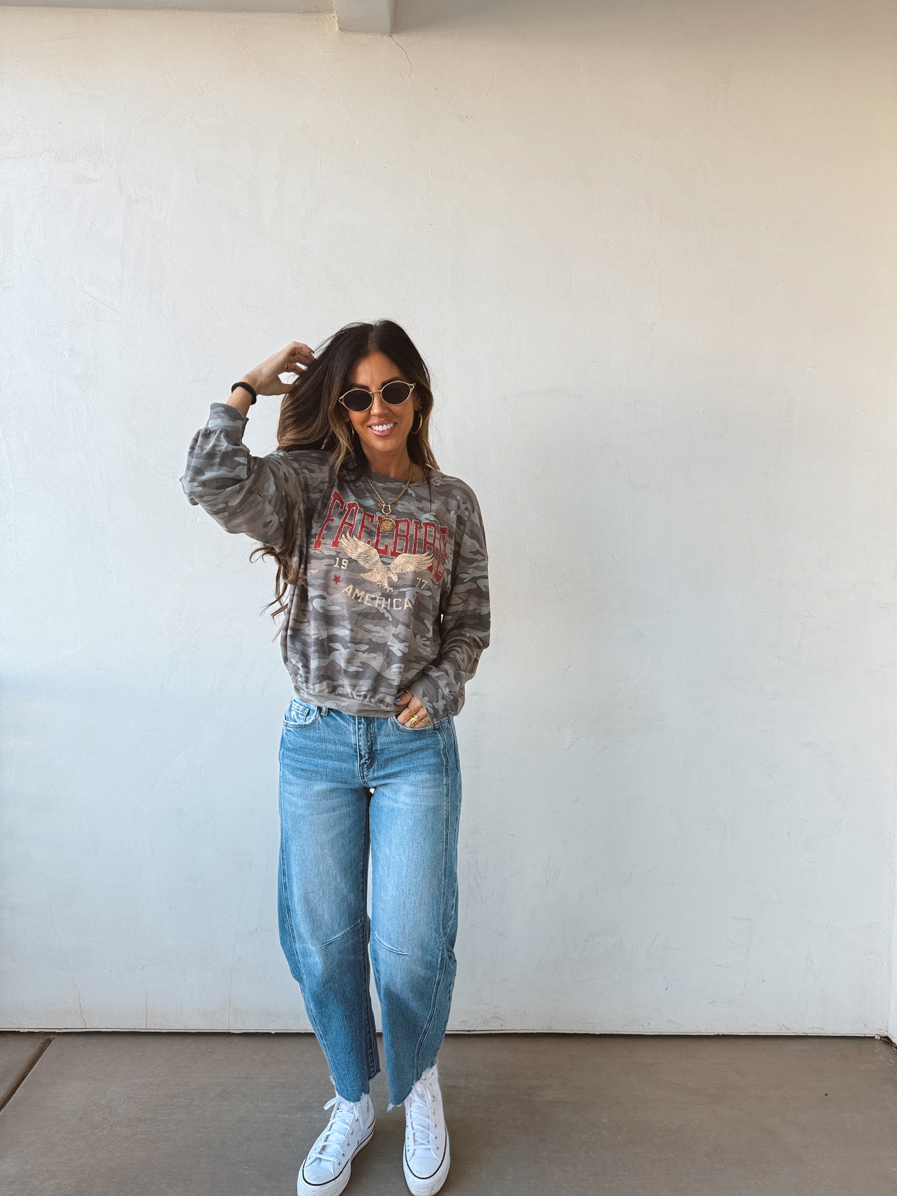 Rebel Camo Crewneck