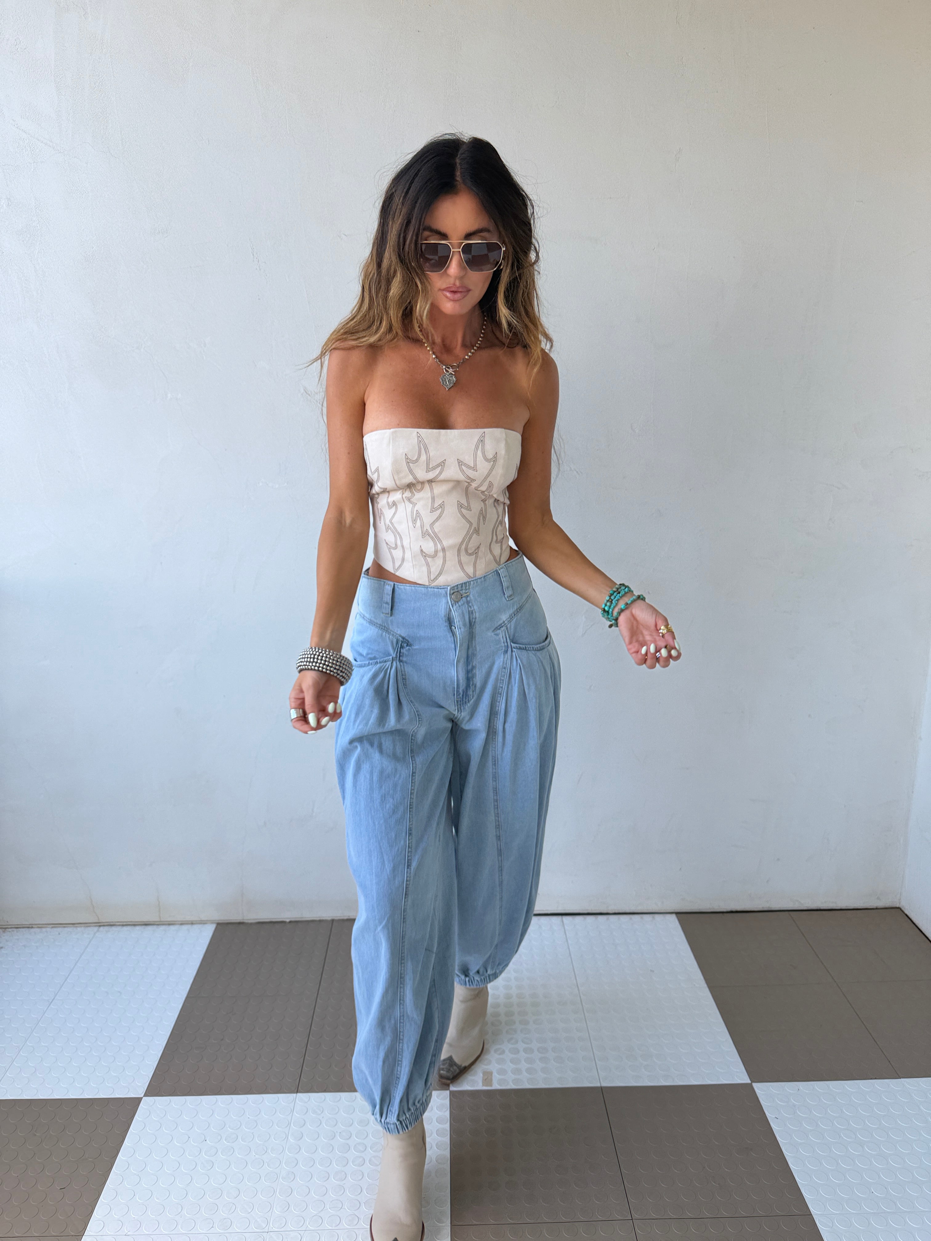Ladies Maid Corset Top