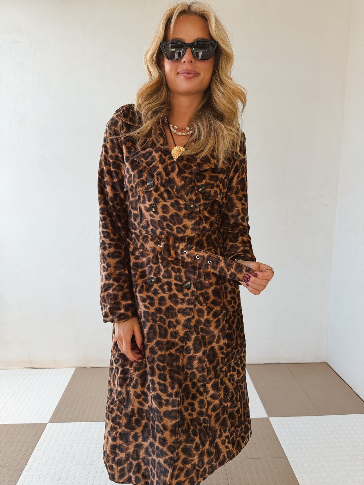 Going Places Trench Coat
