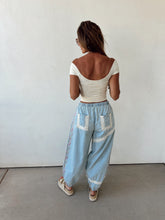 Load image into Gallery viewer, Bloomside Denim Joggers
