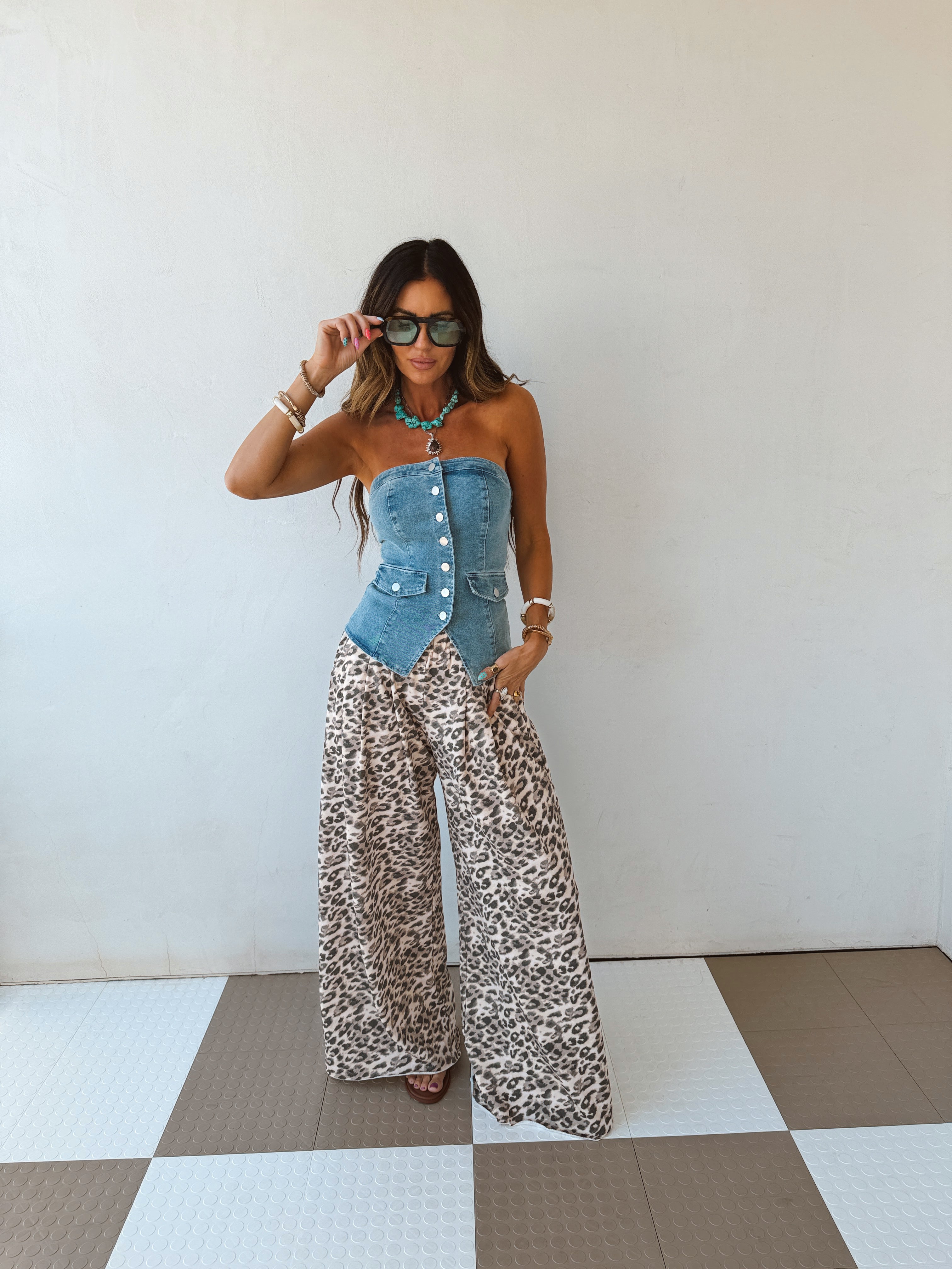 Nala Leopard Print Pants