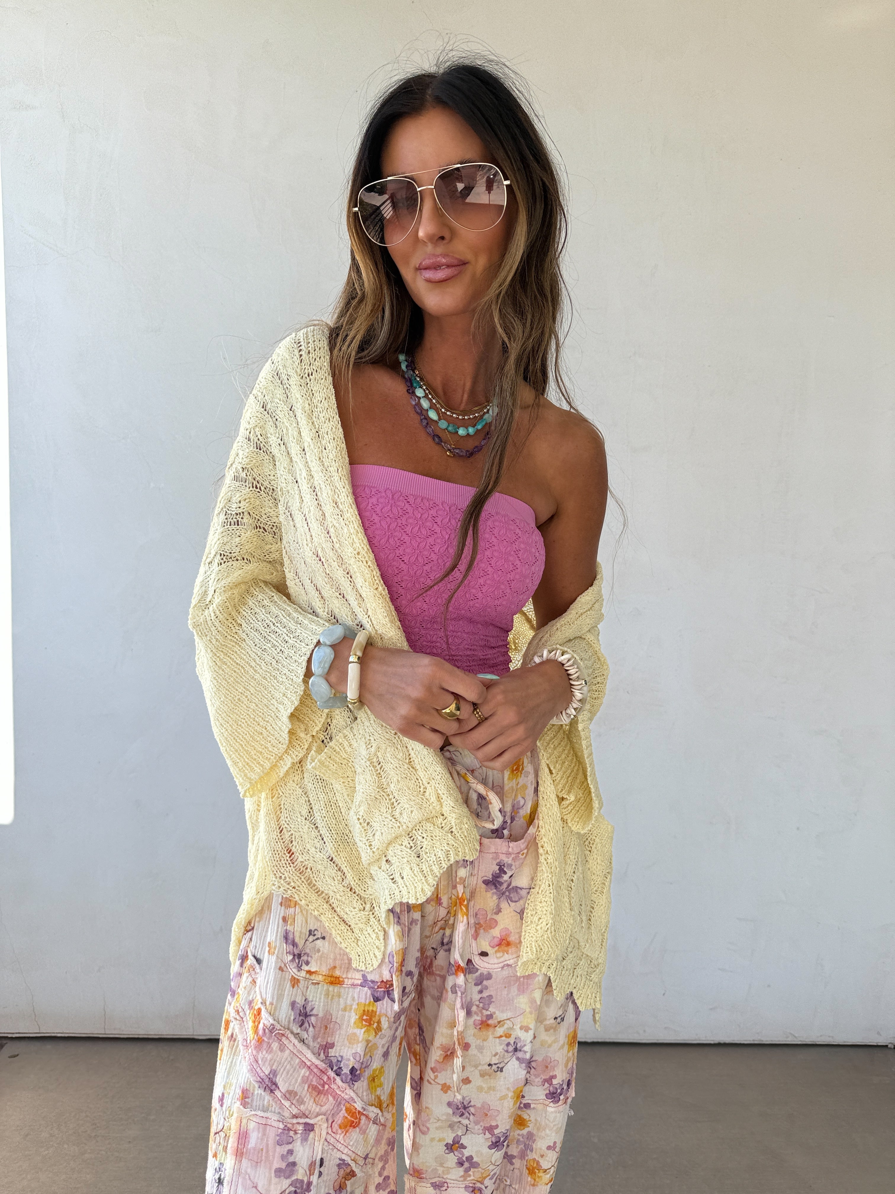 Pineapple Cardigan