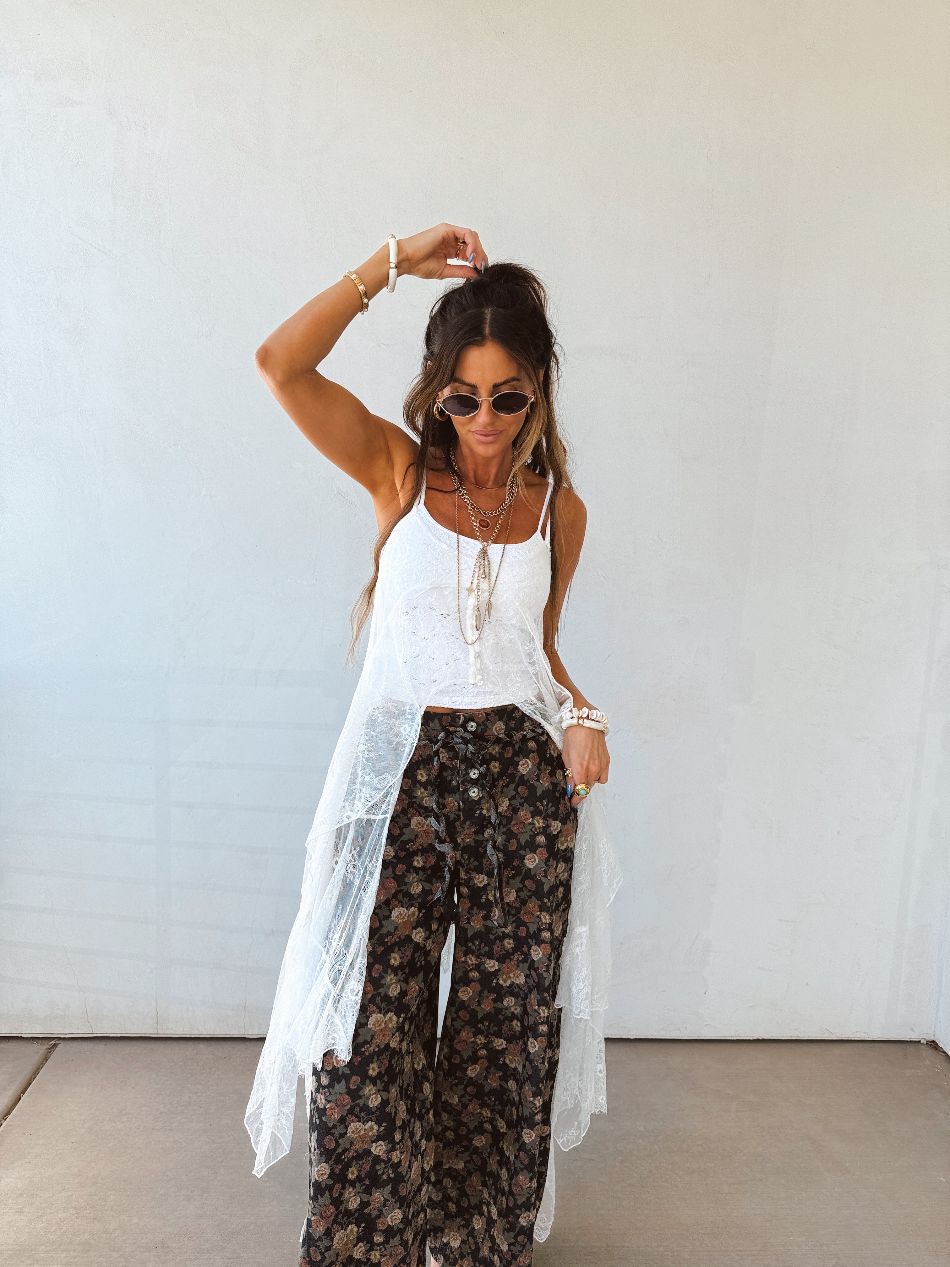 White Whisper Tank Duster