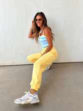 Load image into Gallery viewer, Bright Soul Sweatpants- Banana Taffy
