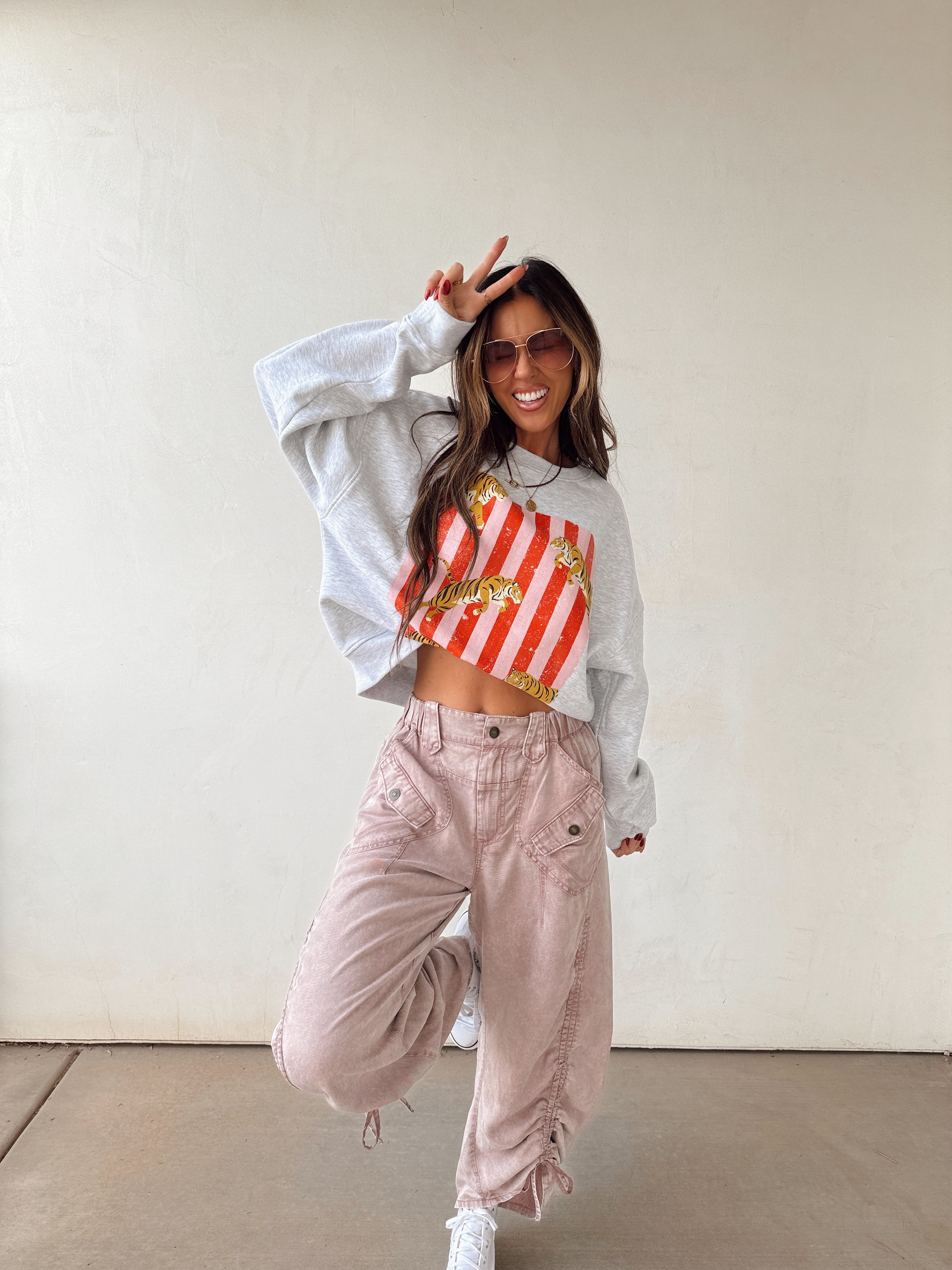 Tiger Graphic Sweatshirt