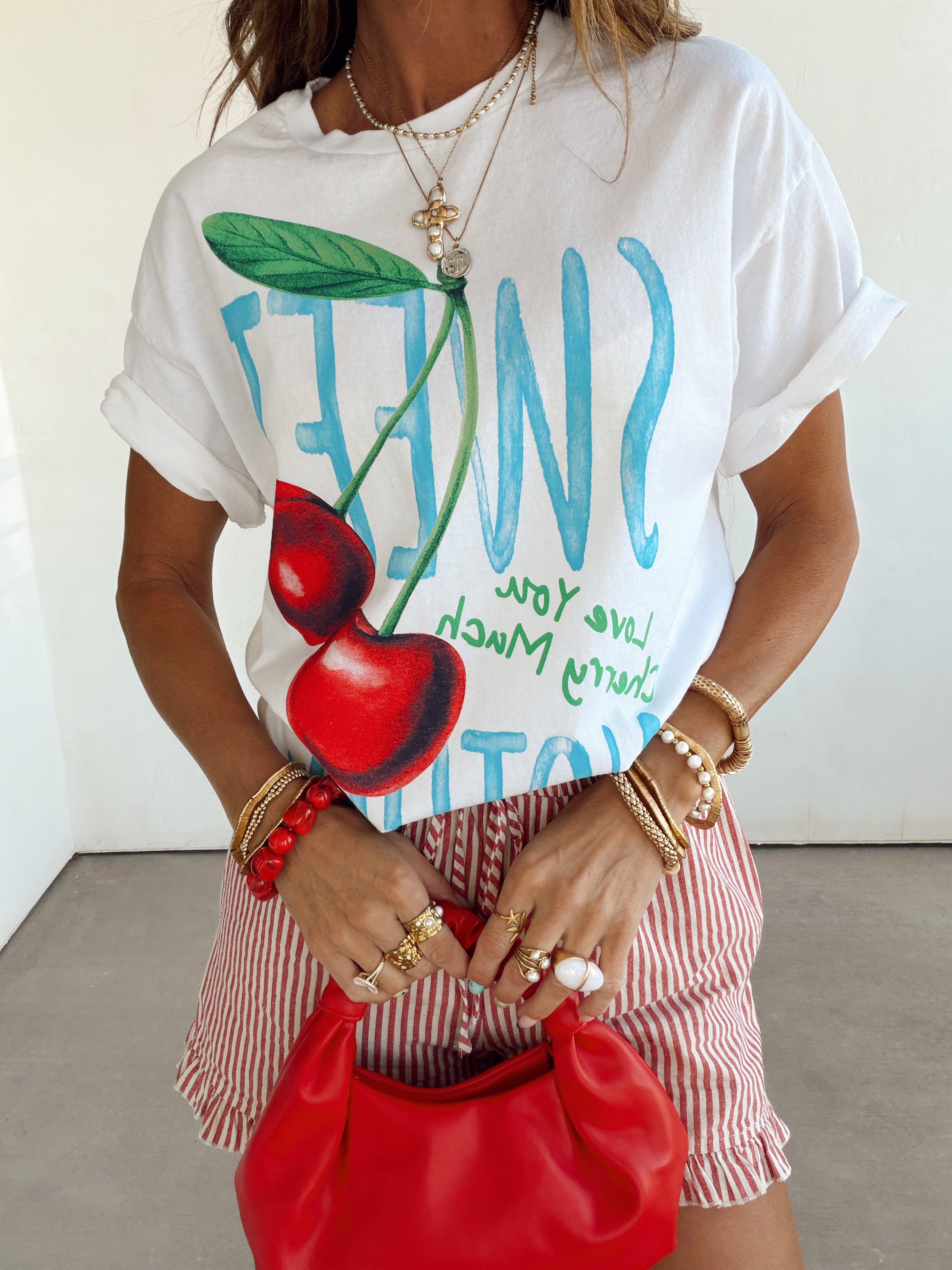 Sweet + Sunny Cherry Tee