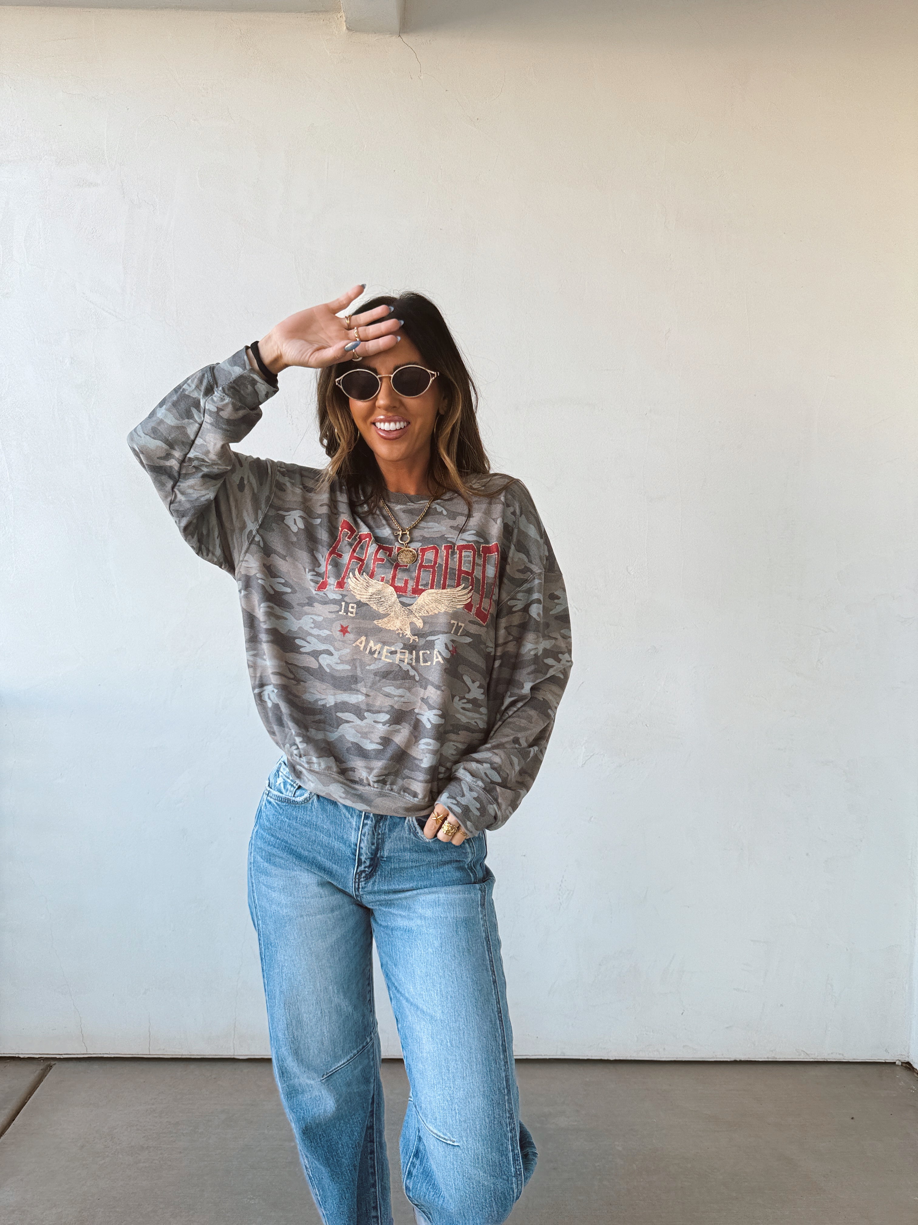 Rebel Camo Crewneck