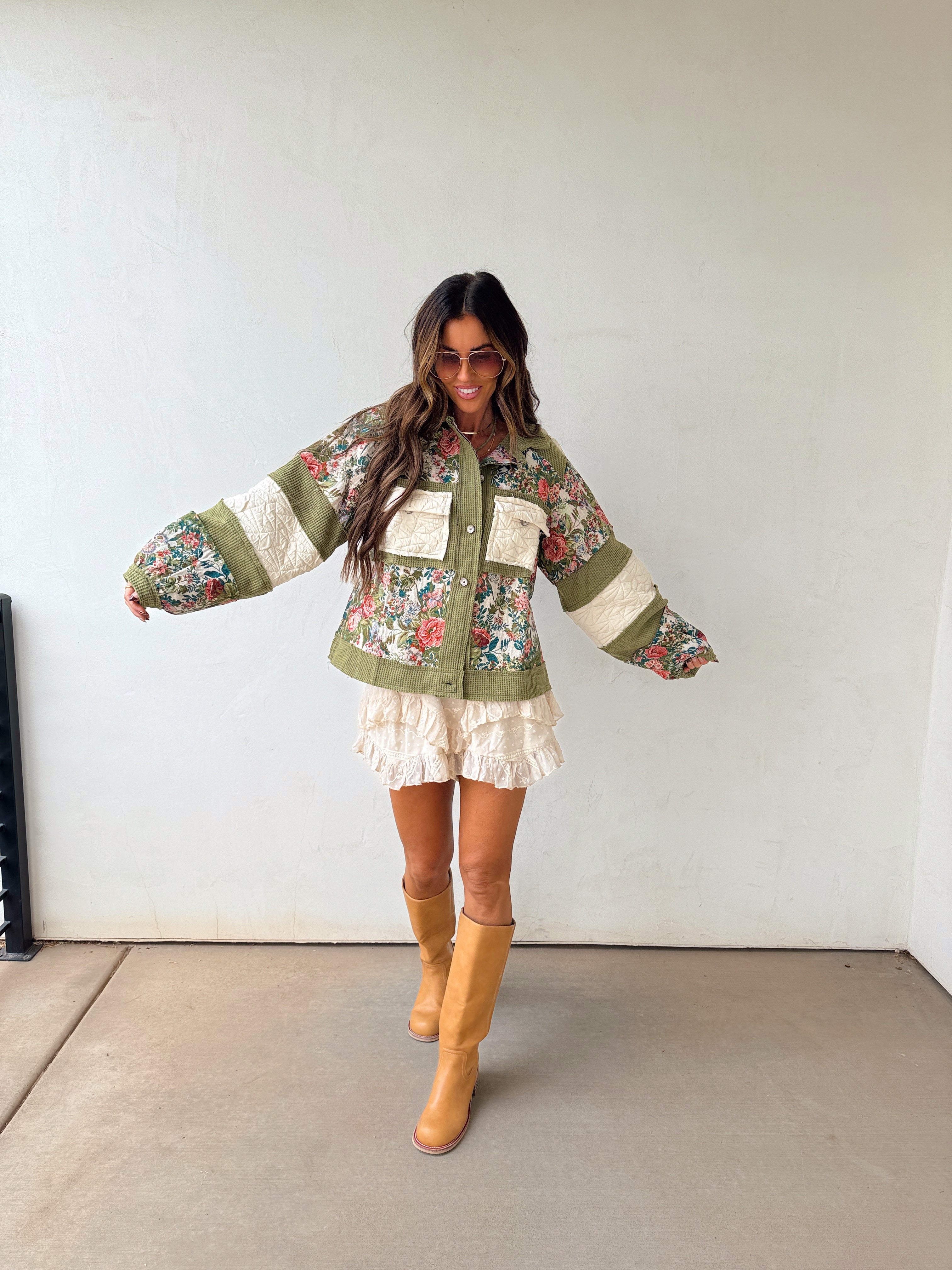 Romantic Garden Quilter Jacket