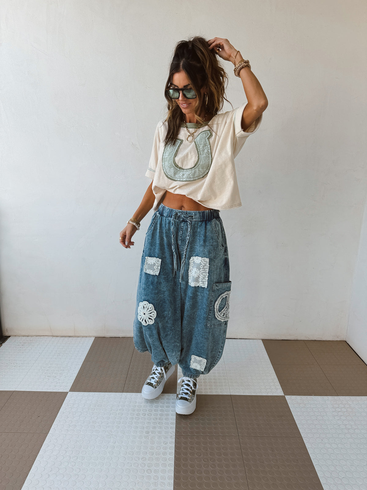 Woodstock Denim Joggers