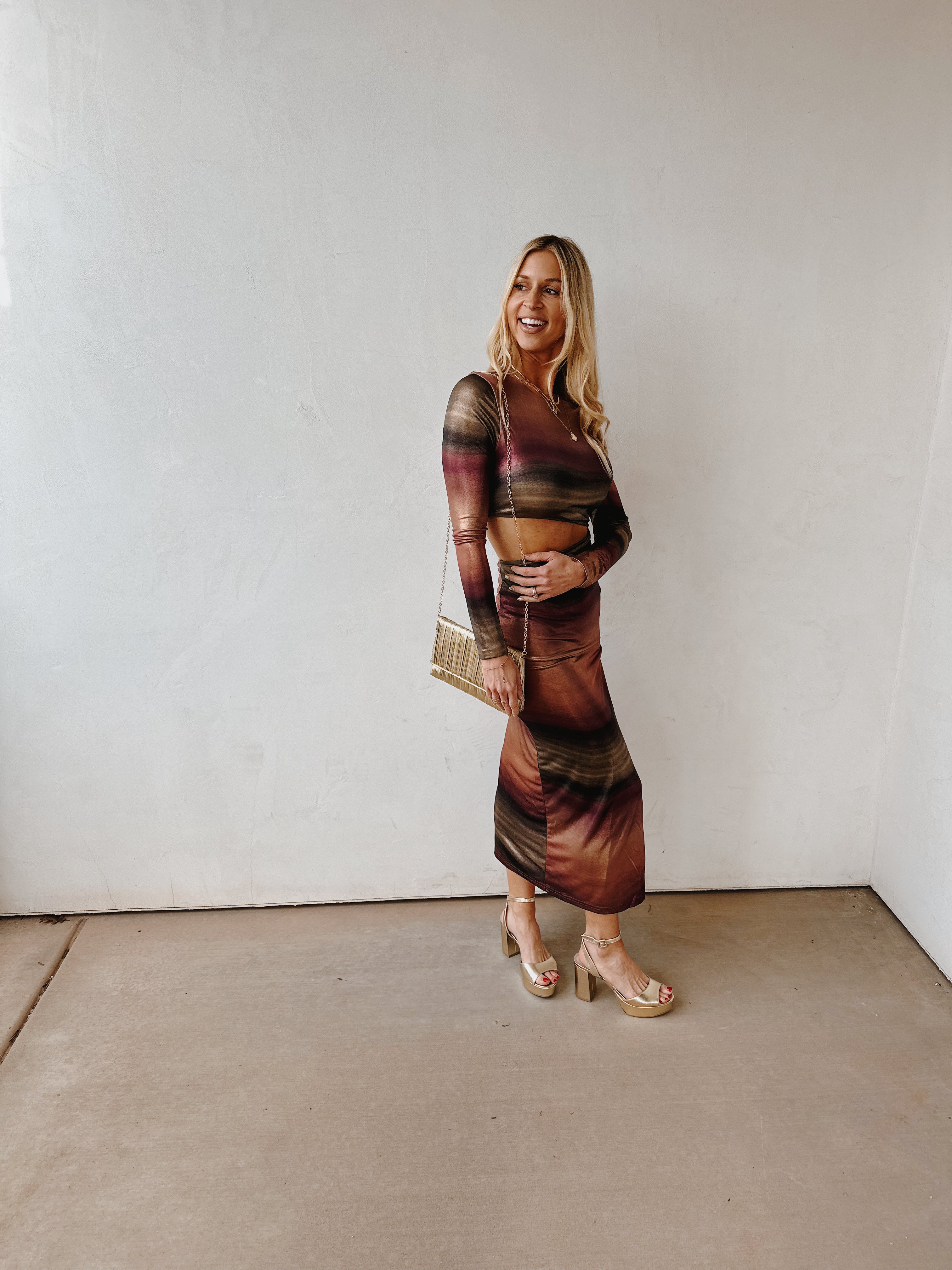 Metallic Mood Dress
