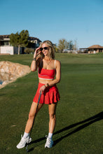 Load image into Gallery viewer, Match Point Pleated Skort
