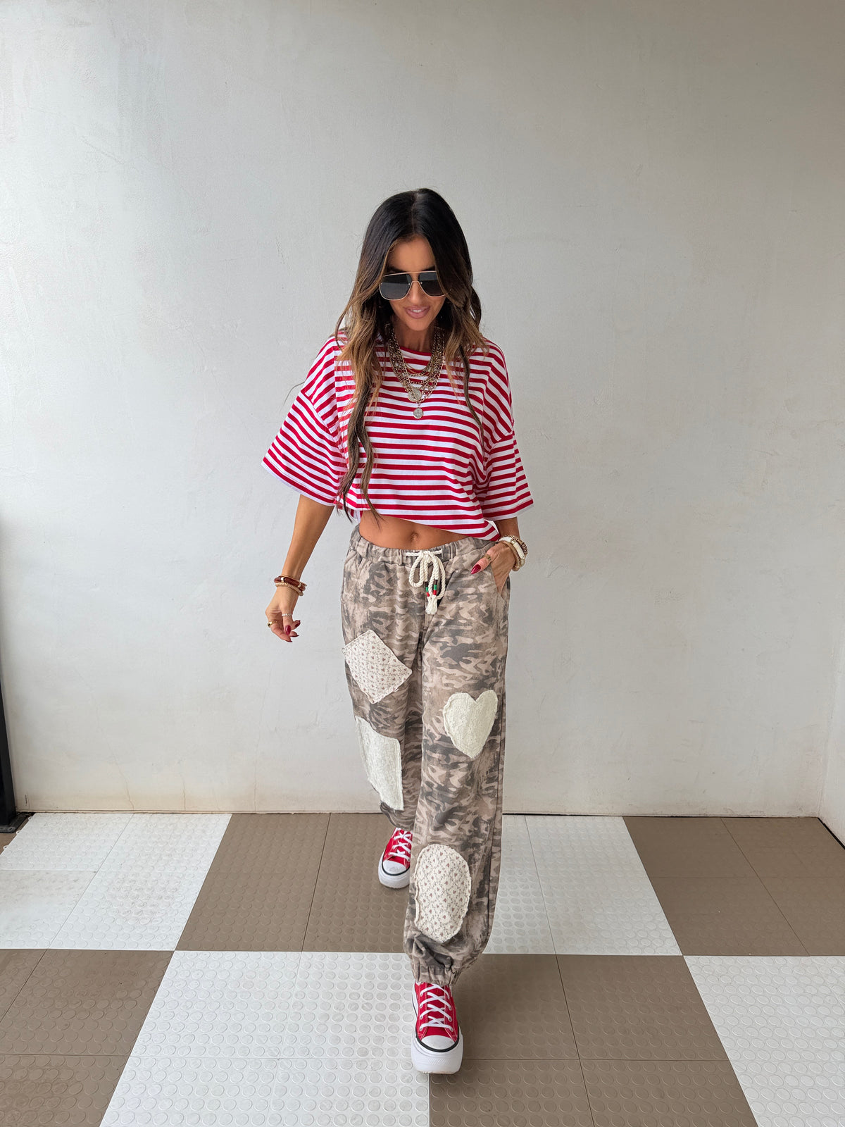 Mixed Media Joggers
