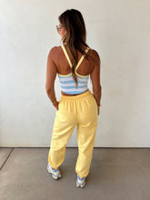Load image into Gallery viewer, Bright Soul Sweatpants- Banana Taffy
