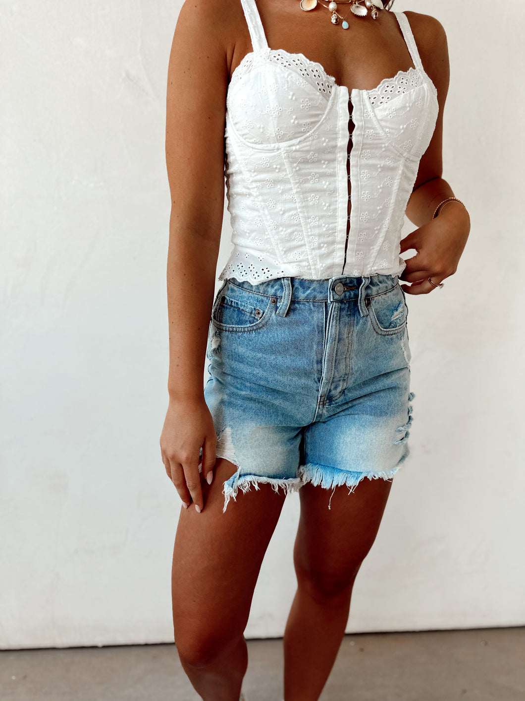 Jade Denim Shorts