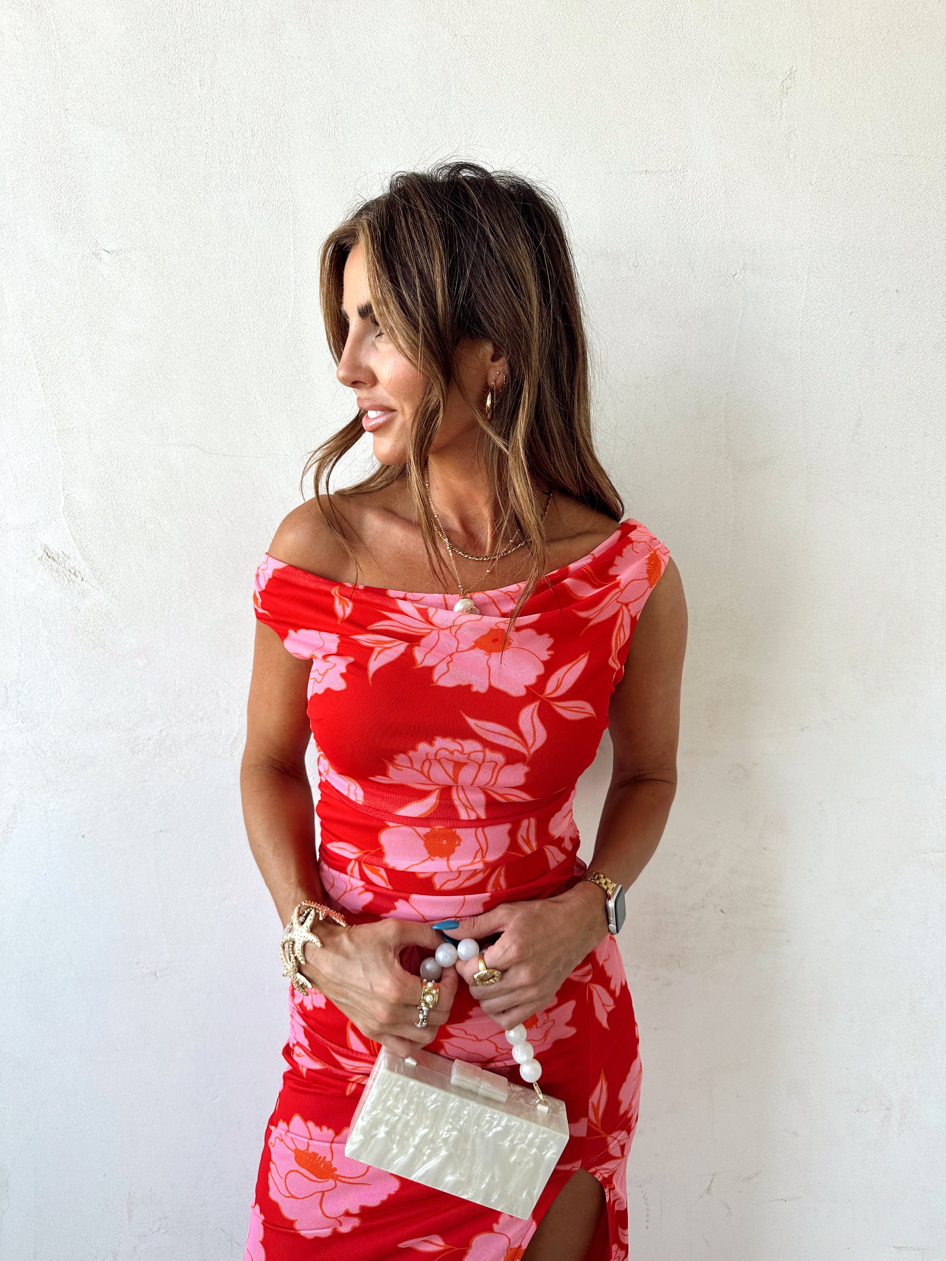 Hibiscus Heat Dress