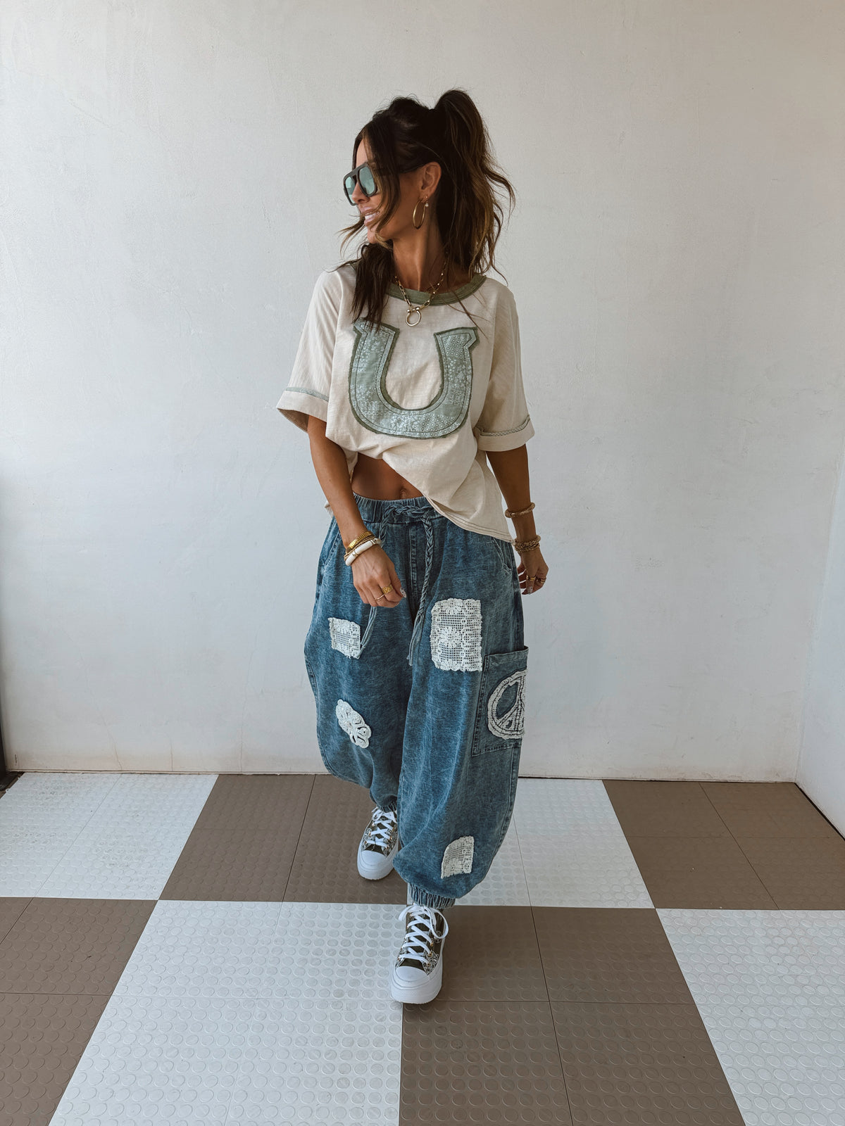 Woodstock Denim Joggers
