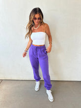 Load image into Gallery viewer, Bright Soul Sweatpants- Grape Soda
