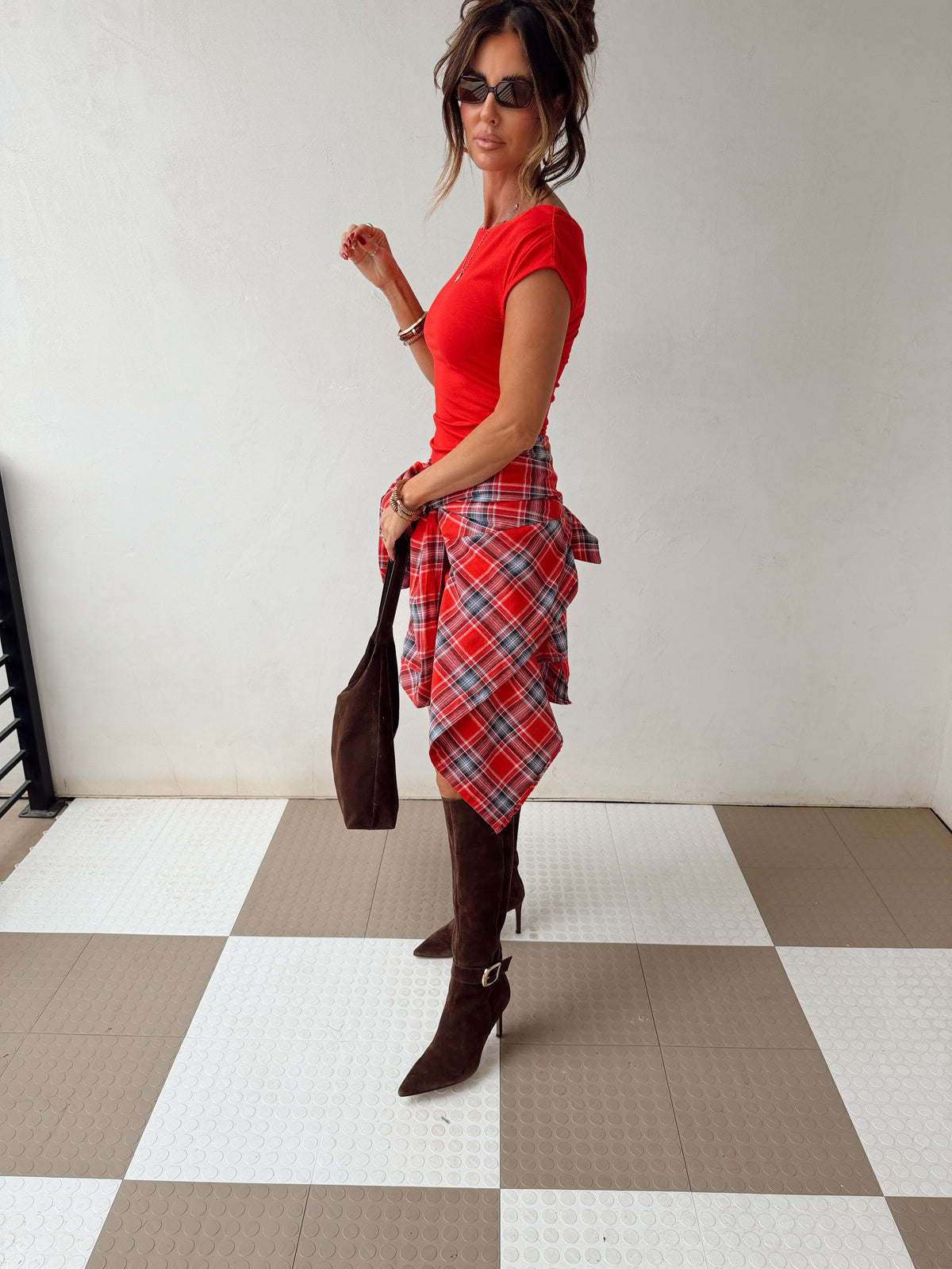 Rojo Shift Dress