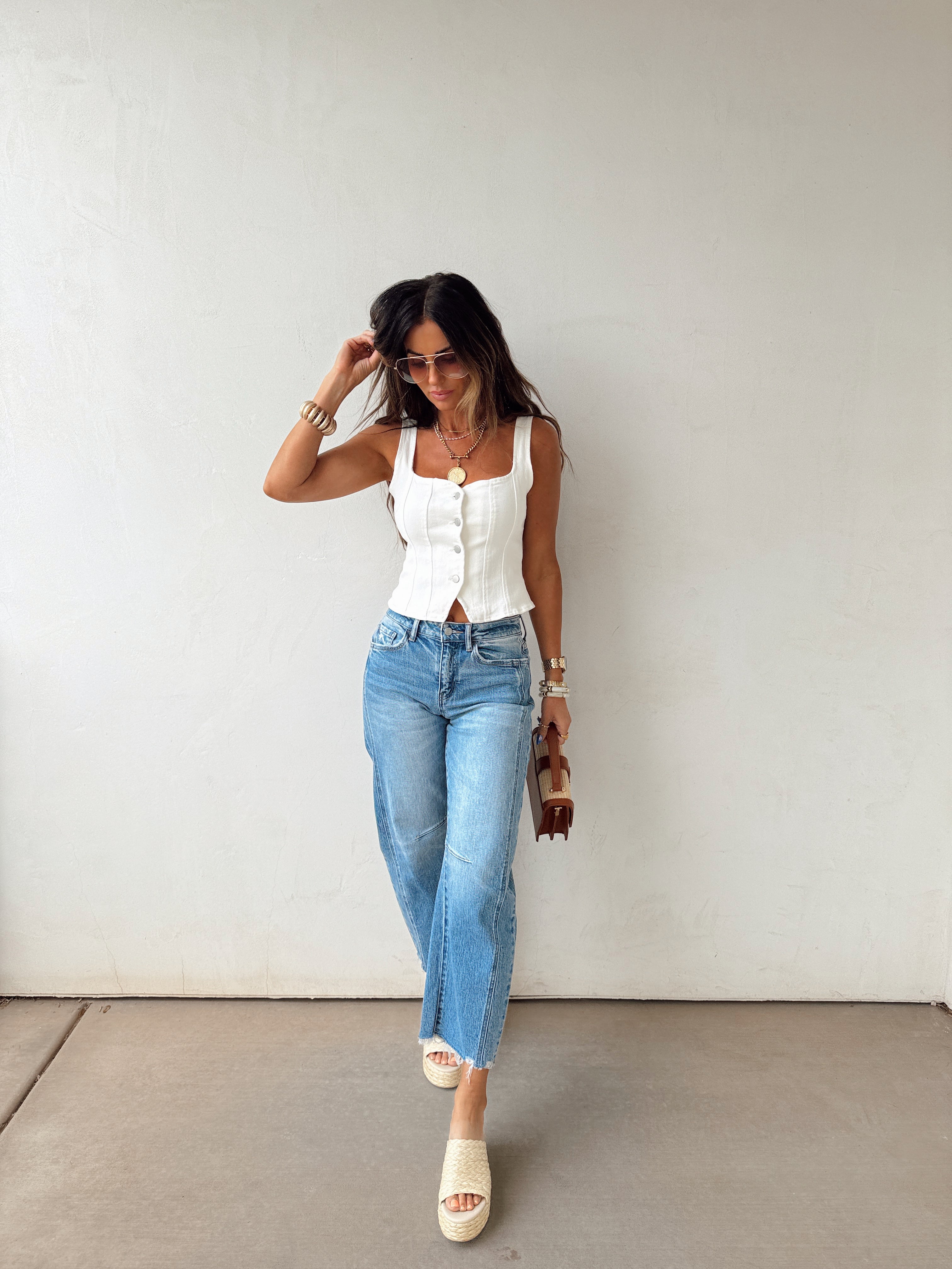 Mazie Barrel Jeans