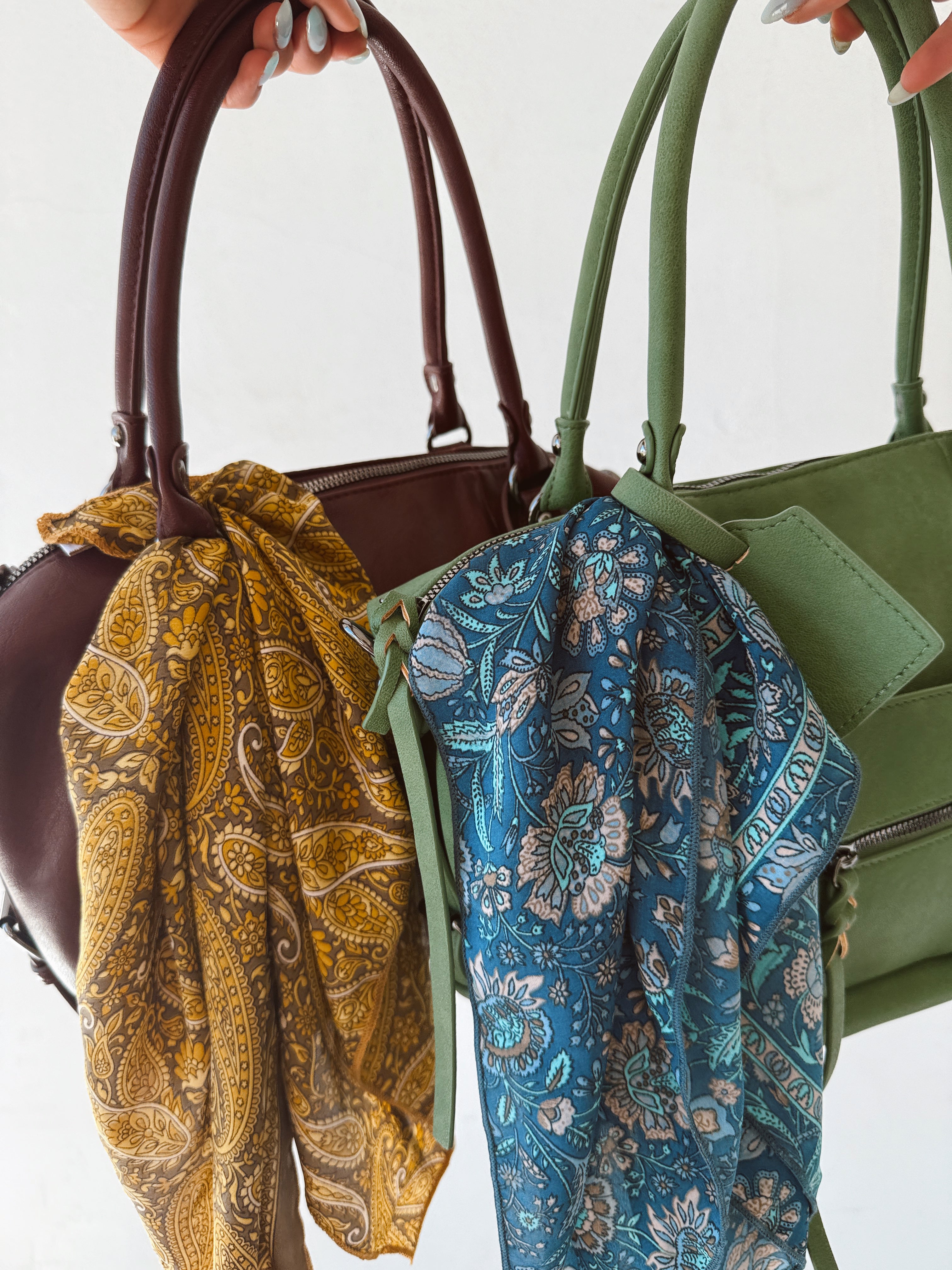 Voyage Head or Bag Scarf