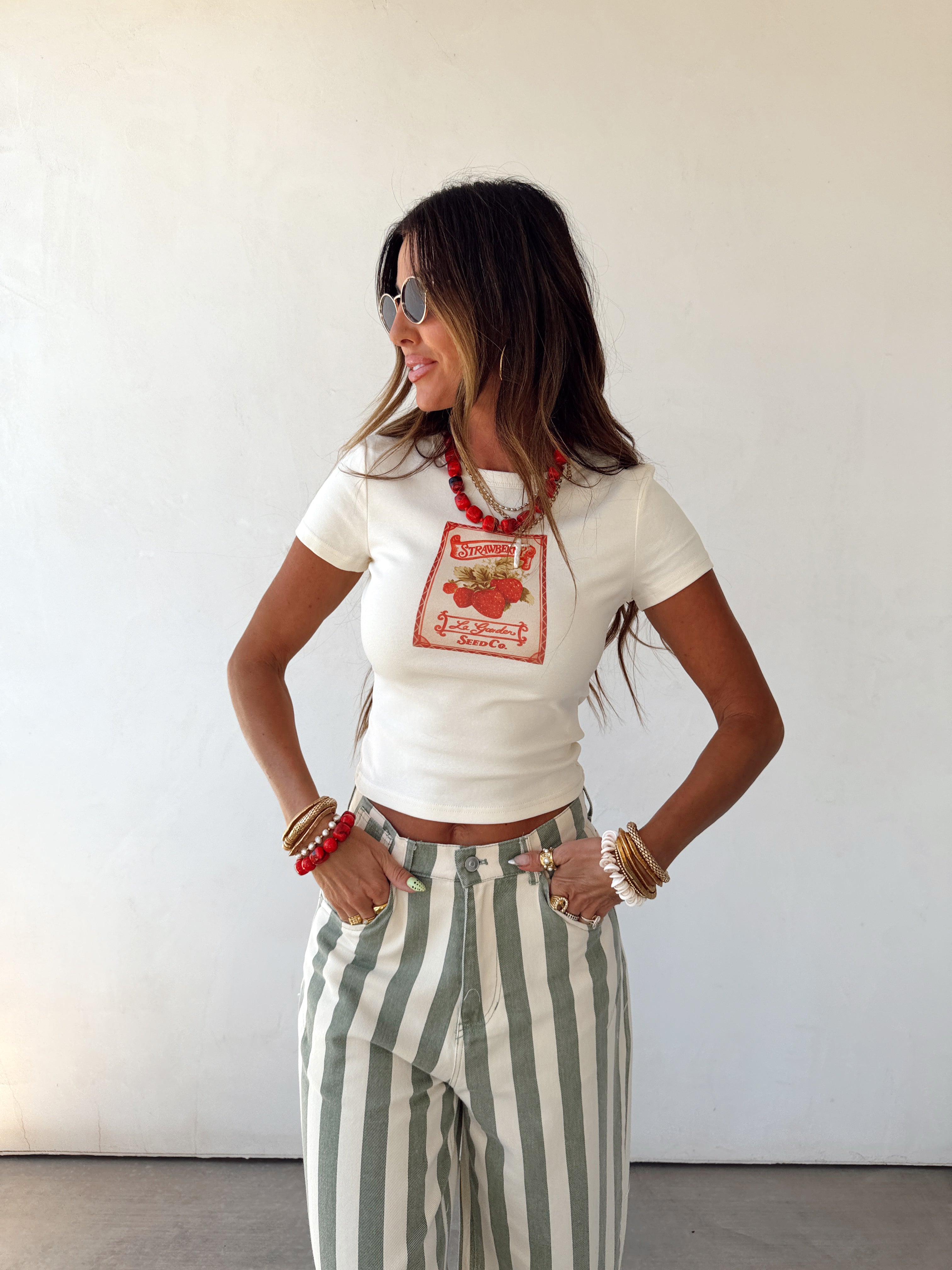 Strawberry Garden Tee