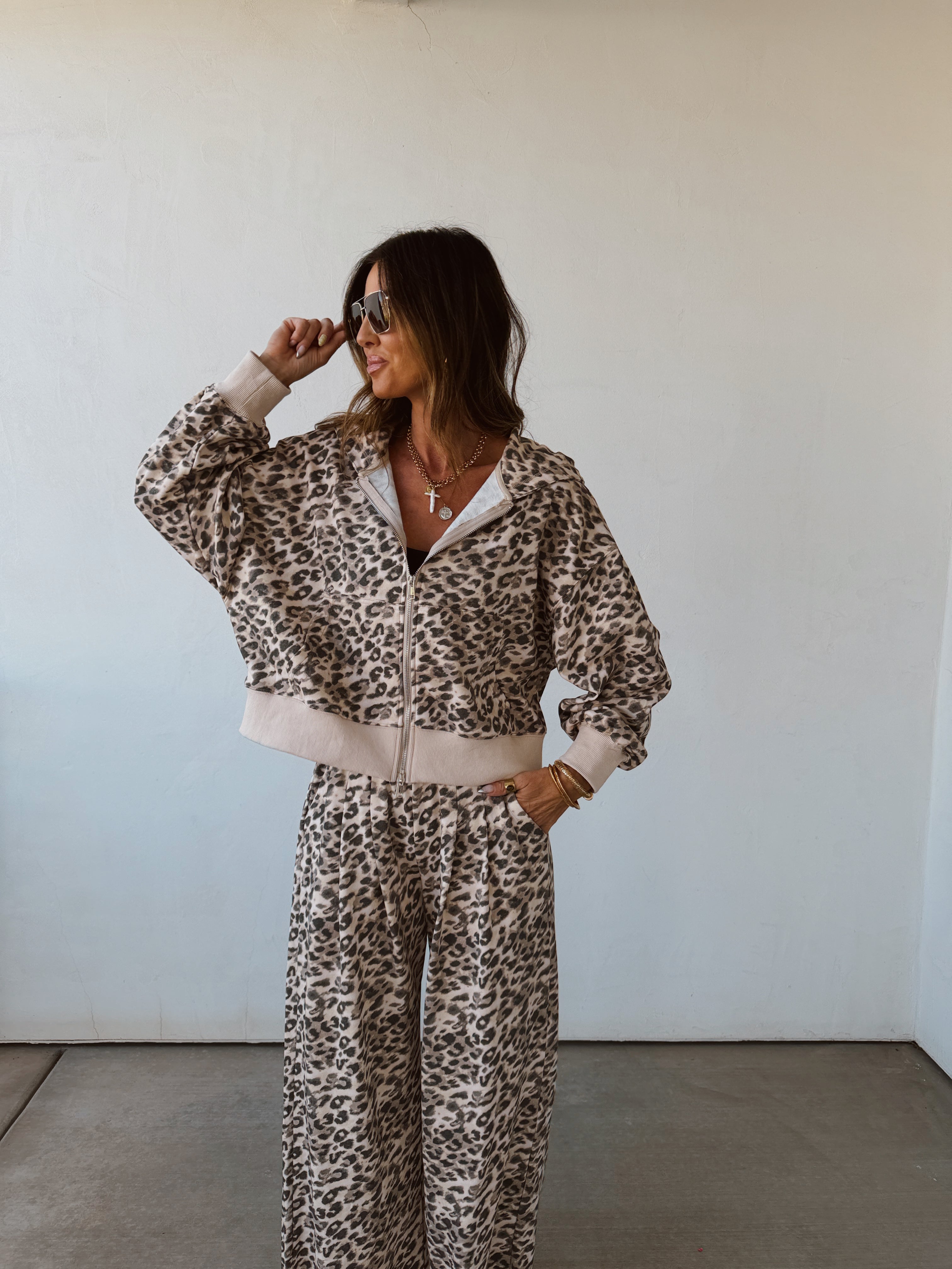 Nala Leopard Print Pants