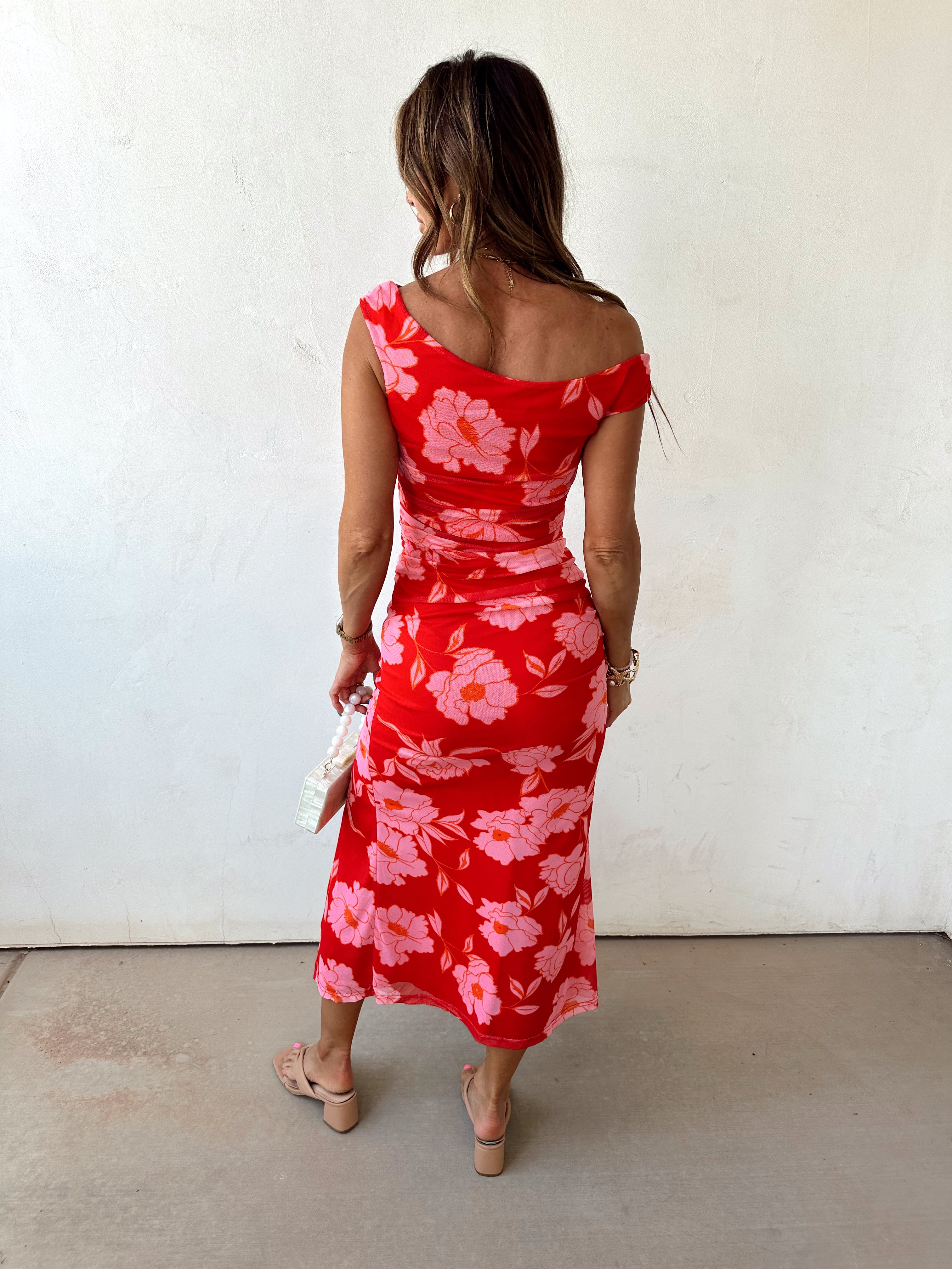 Hibiscus Heat Dress