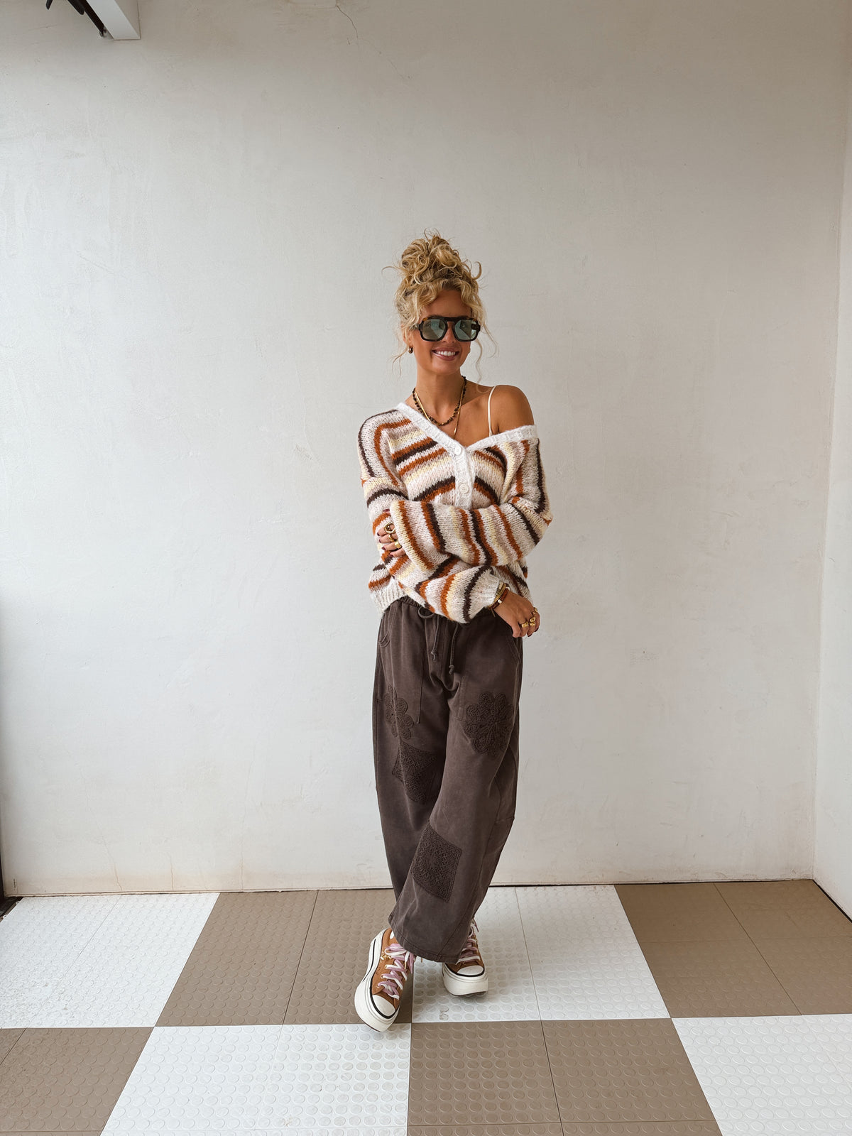 Flower Child Barrel Pants
