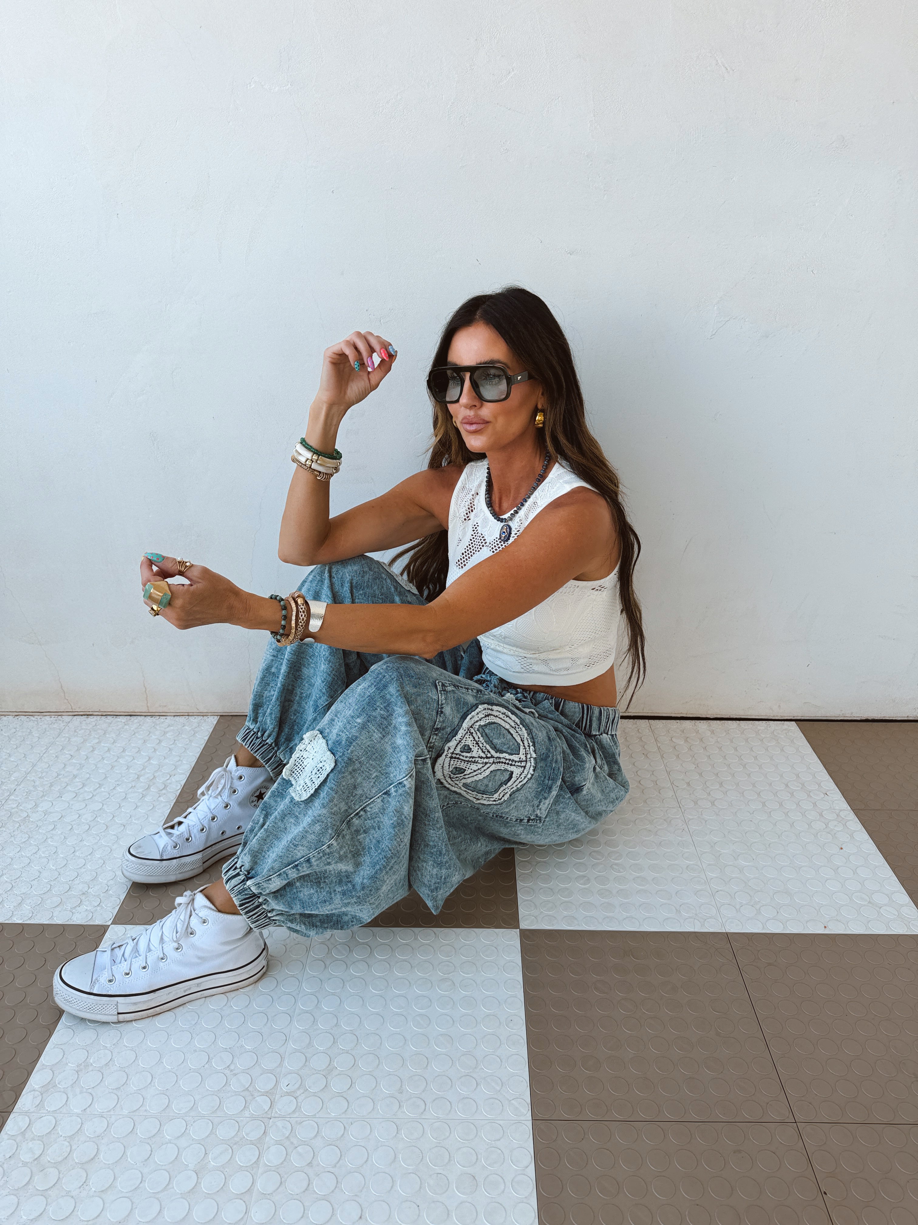 Woodstock Denim Joggers