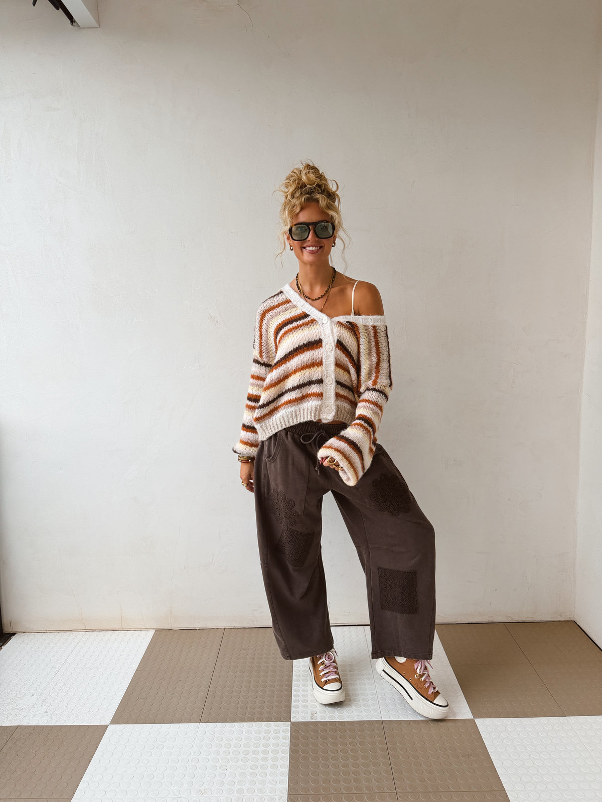 Flower Child Barrel Pants
