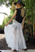 Load image into Gallery viewer, Shania Lace Sheer Maxi Skirt
