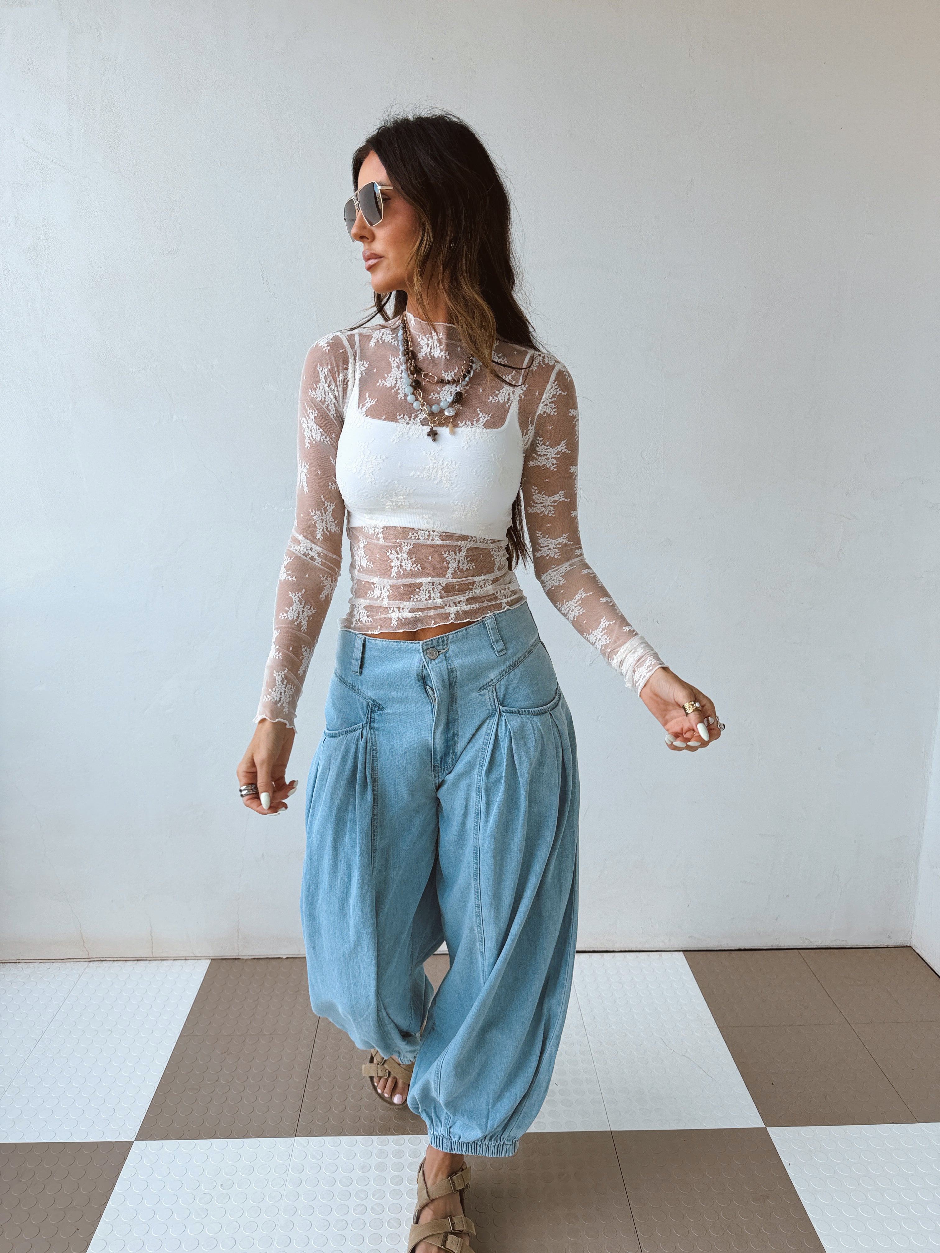 Long Sleeve Dream Lace