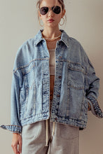 Load image into Gallery viewer, Finishing Touch Denim Jacket
