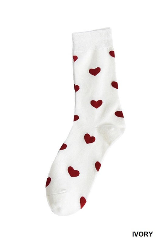 Valentines Heart Socks