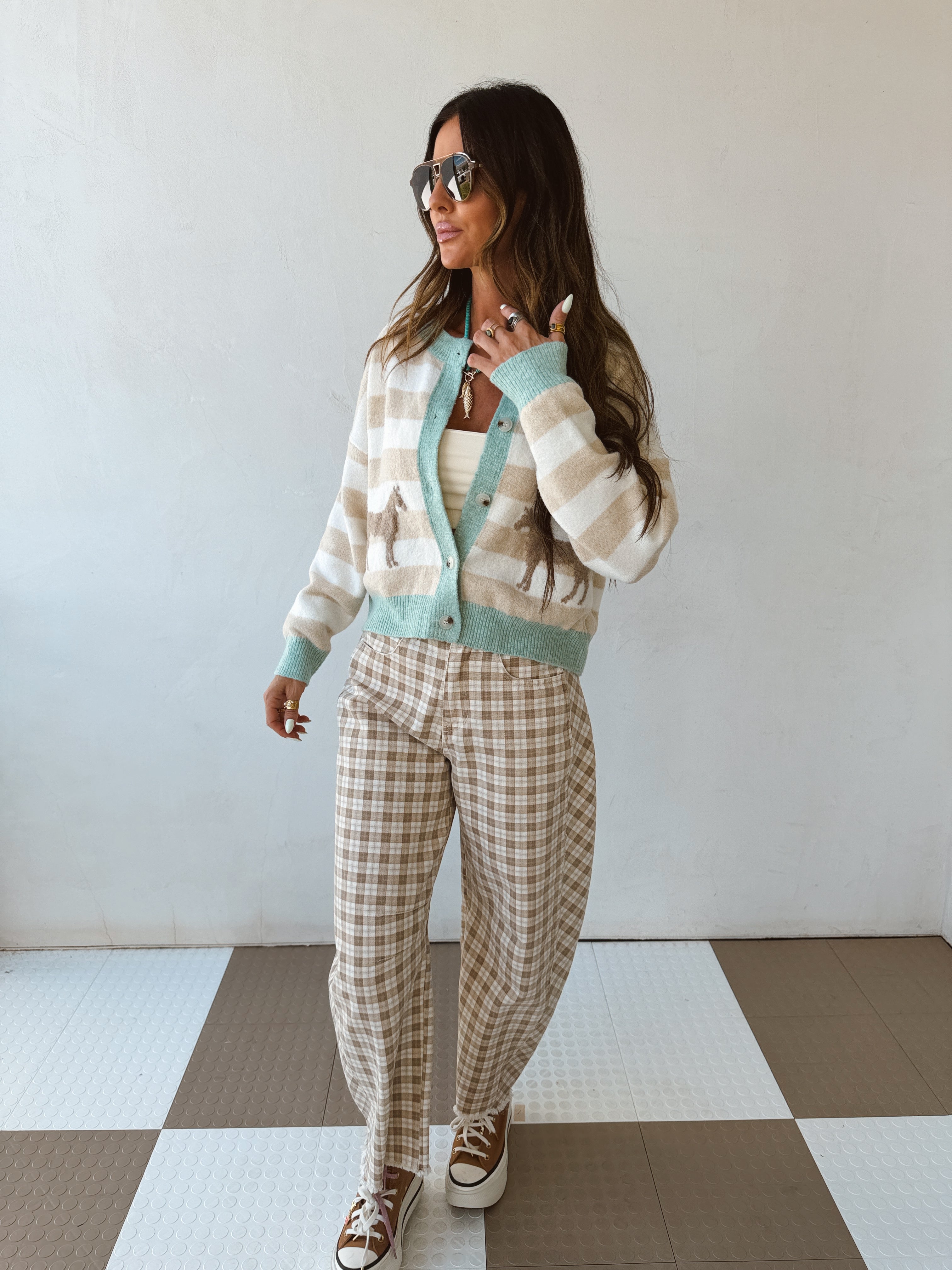 Gilmore Gingham Jeans