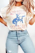 Load image into Gallery viewer, Stay Wild Cowboy Graphic Tee
