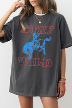 Load image into Gallery viewer, Stay Wild Cowboy Graphic Tee
