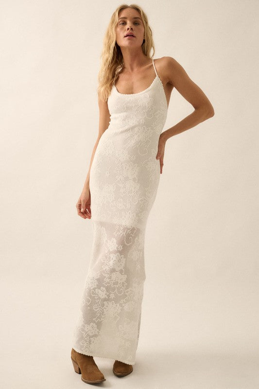 Golden Lining Maxi Dress