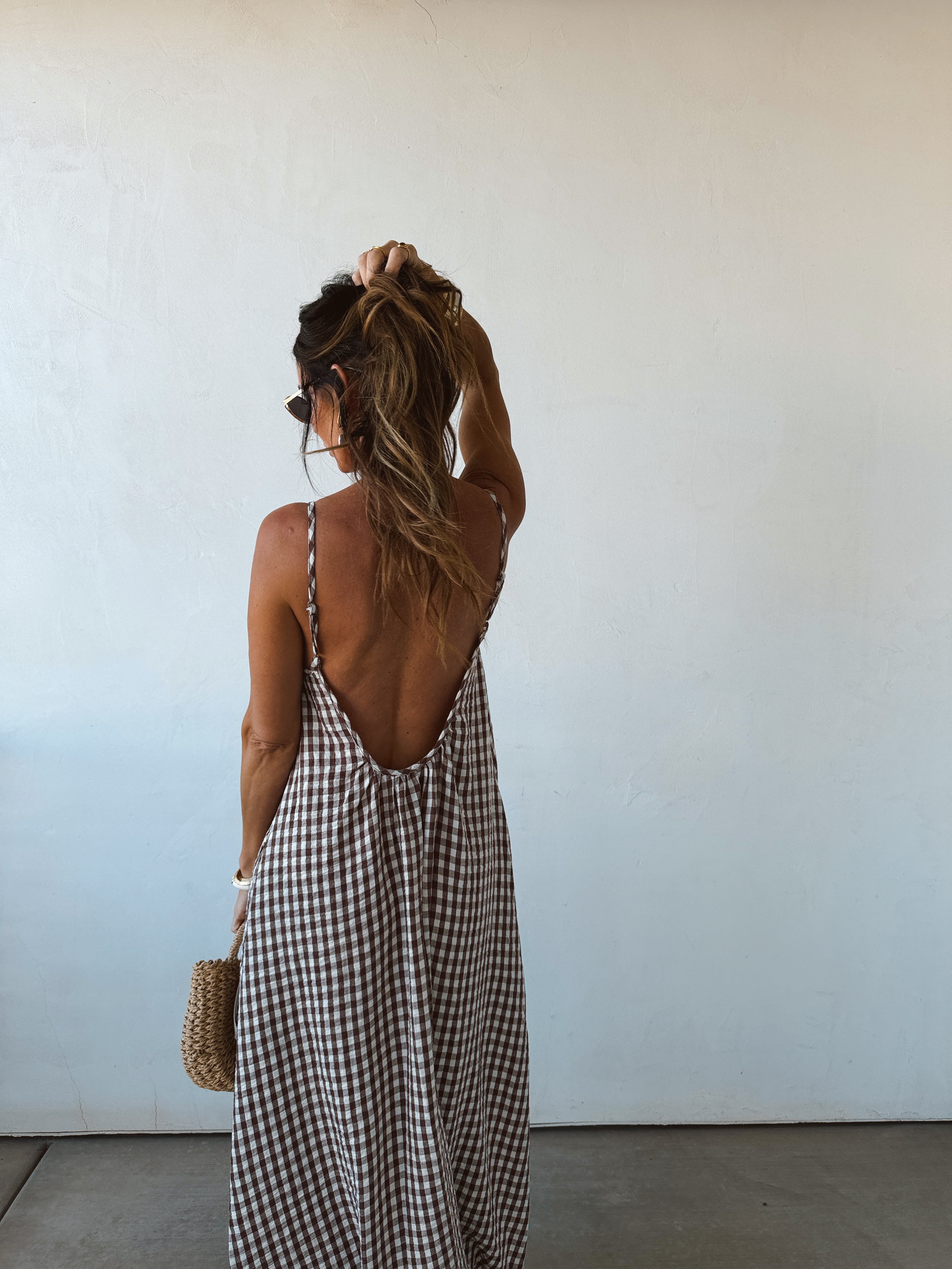 Girlfriend Gingham Dress