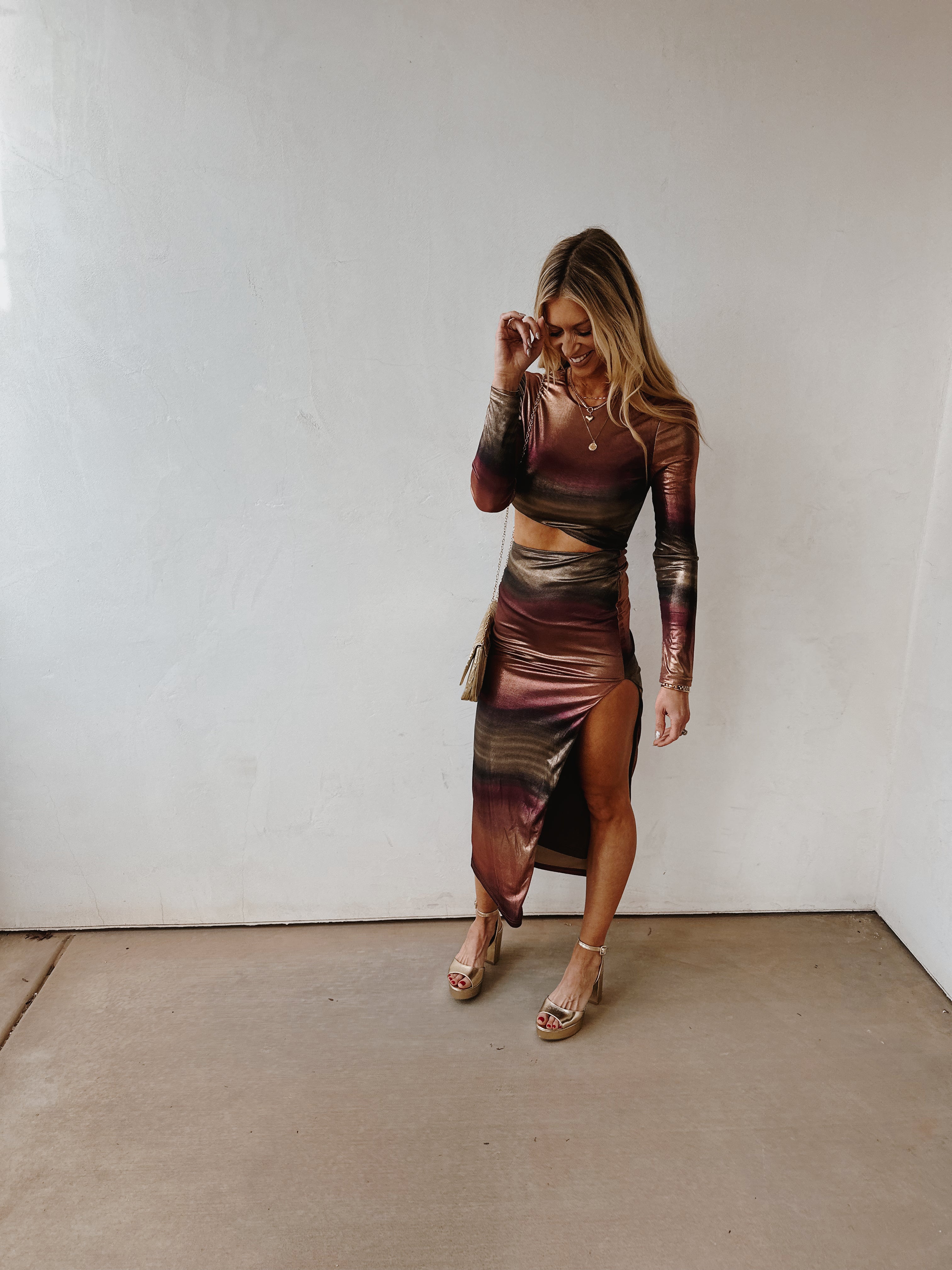 Metallic Mood Dress