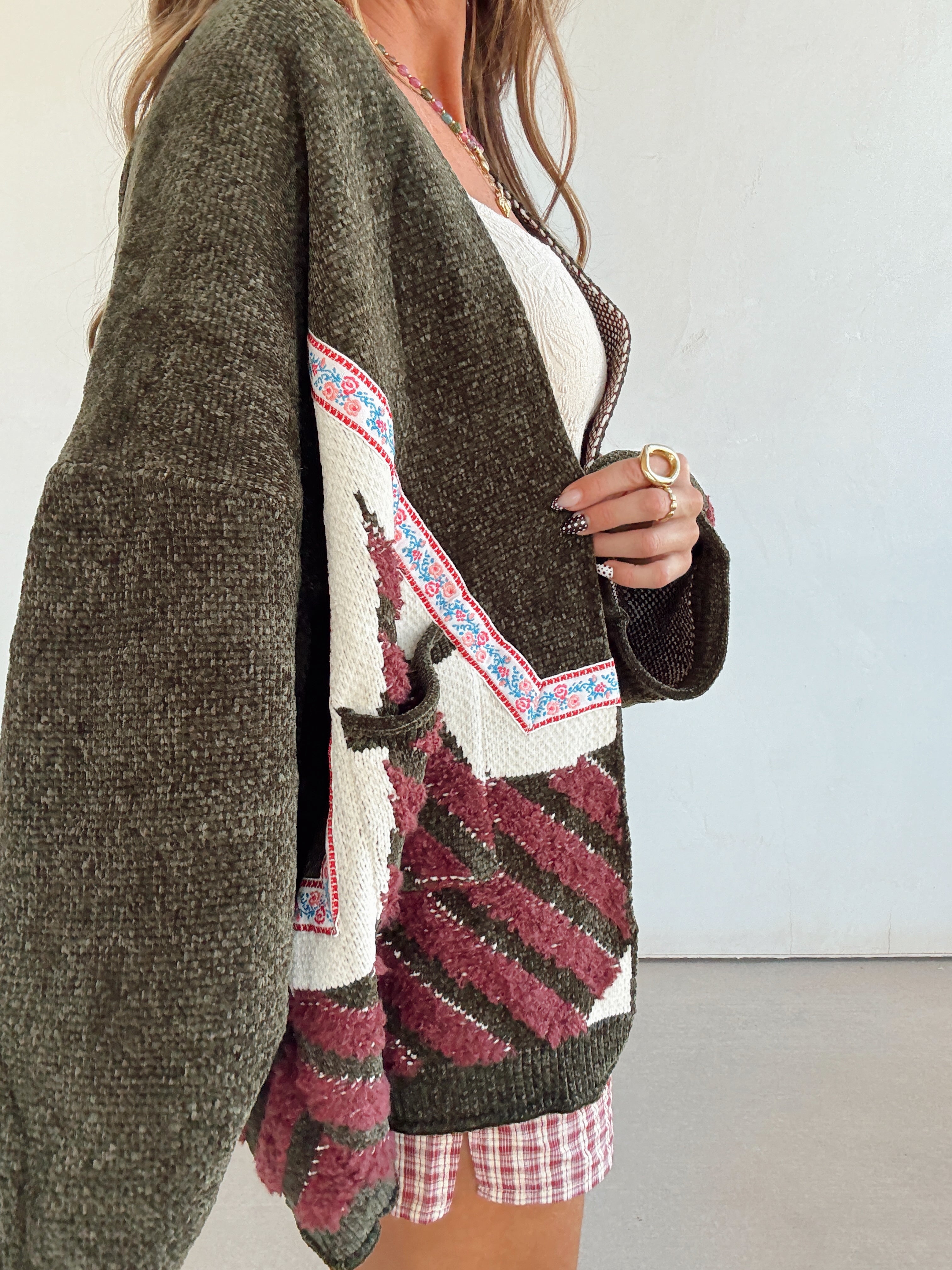 Evergreen Star Cardigan