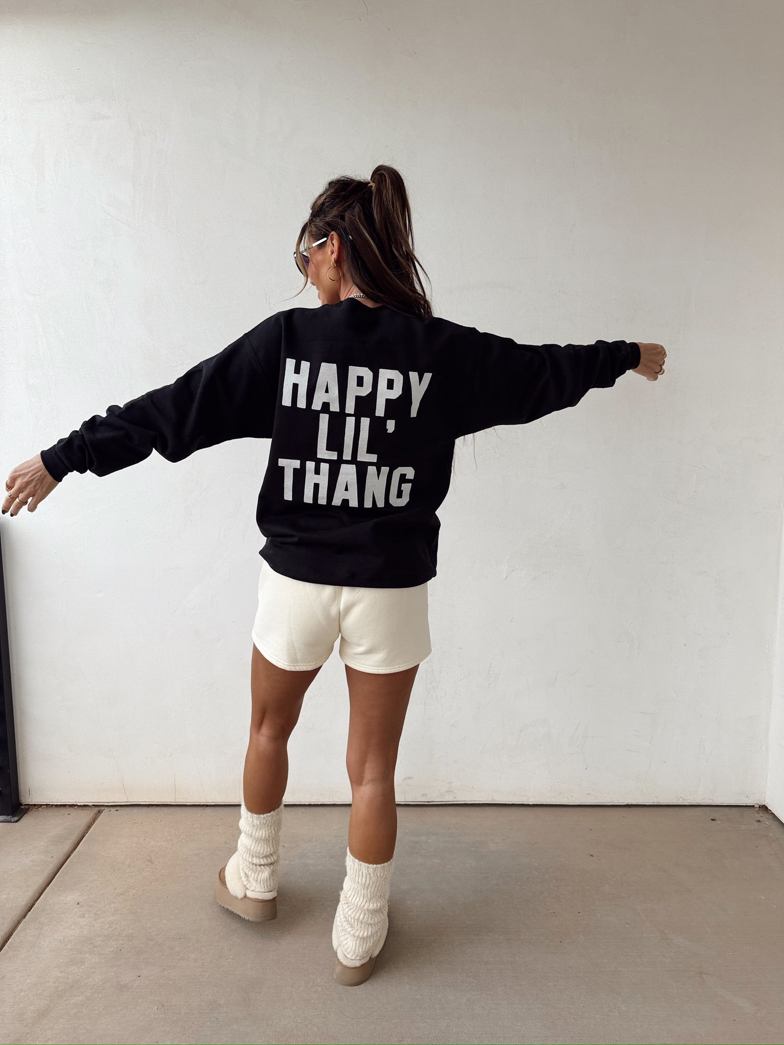 Happy ‘Lil Thang Graphic Sweatshirt