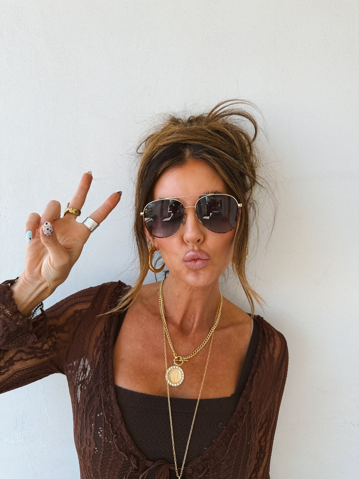 Golden Cheetah Sunglasses