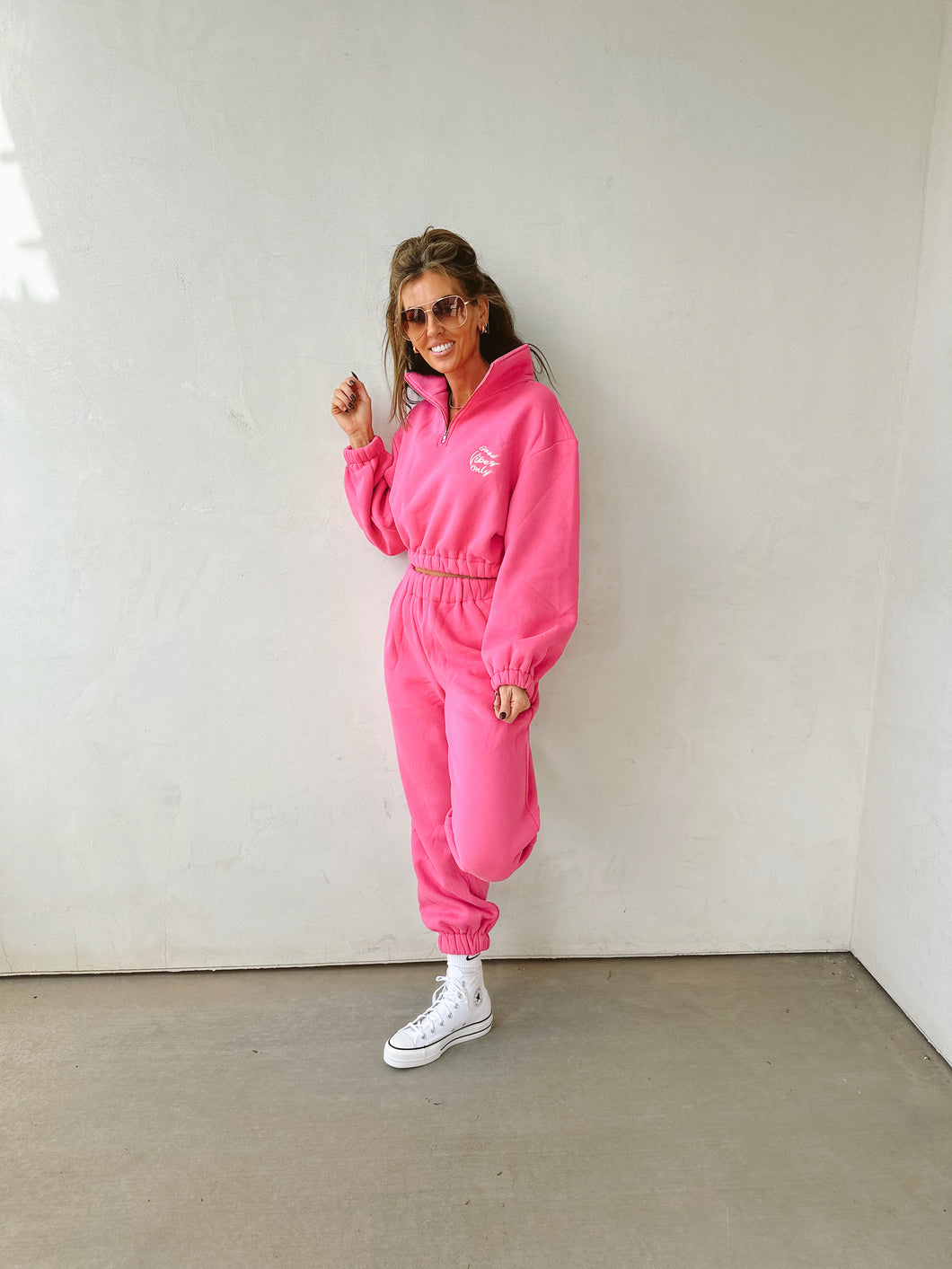 Raquel Pink Sweatpants