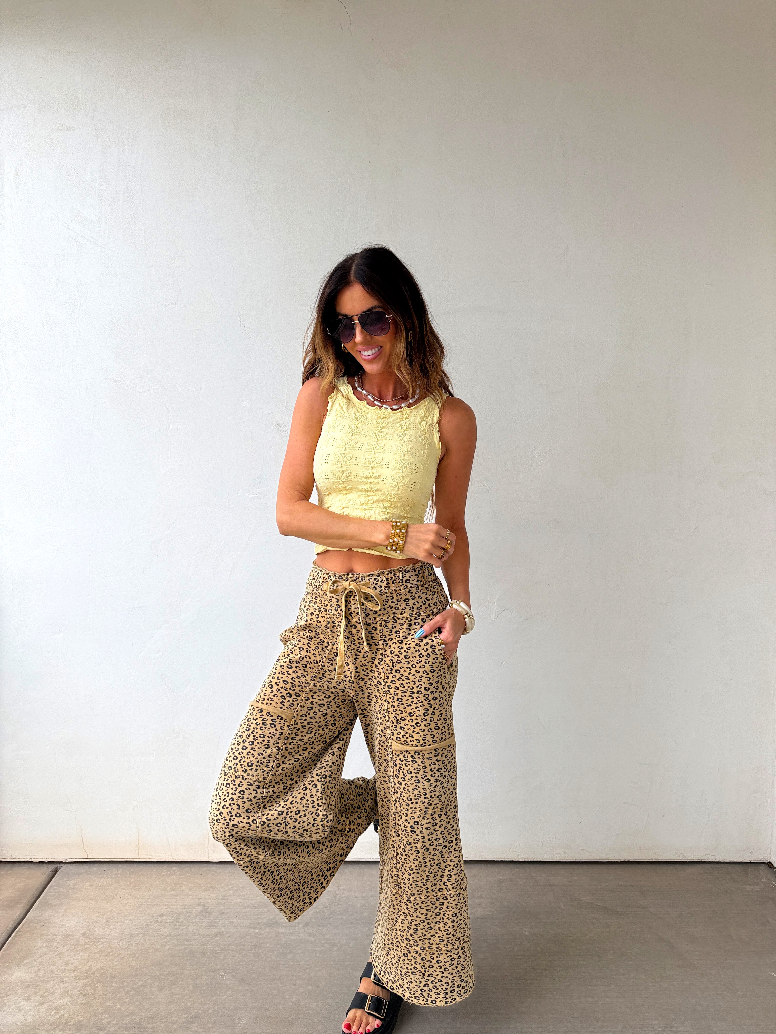 Rogue Leopard Pants – Copper + Cloth
