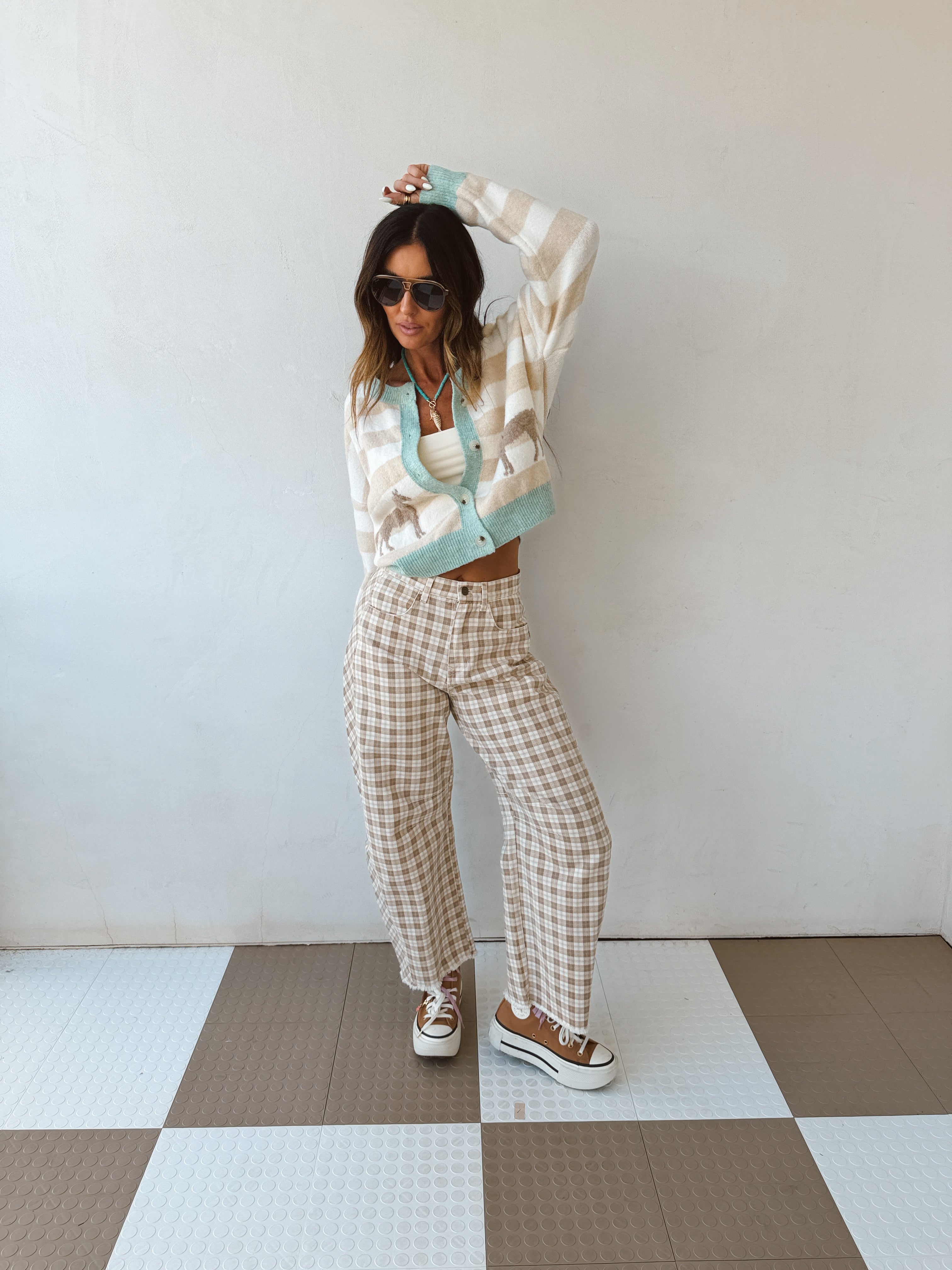 Gilmore Gingham Jeans