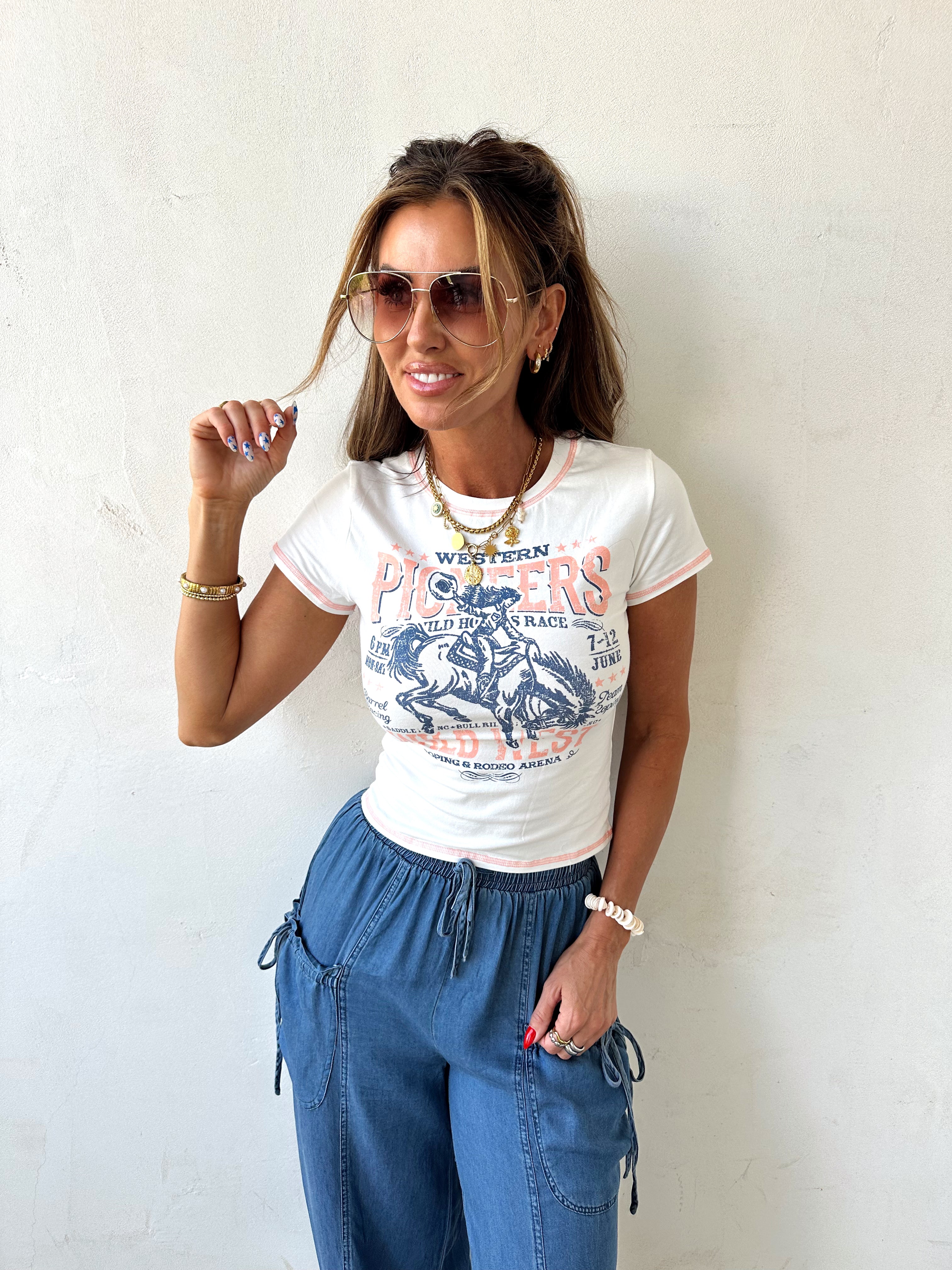 Western Baby Tee