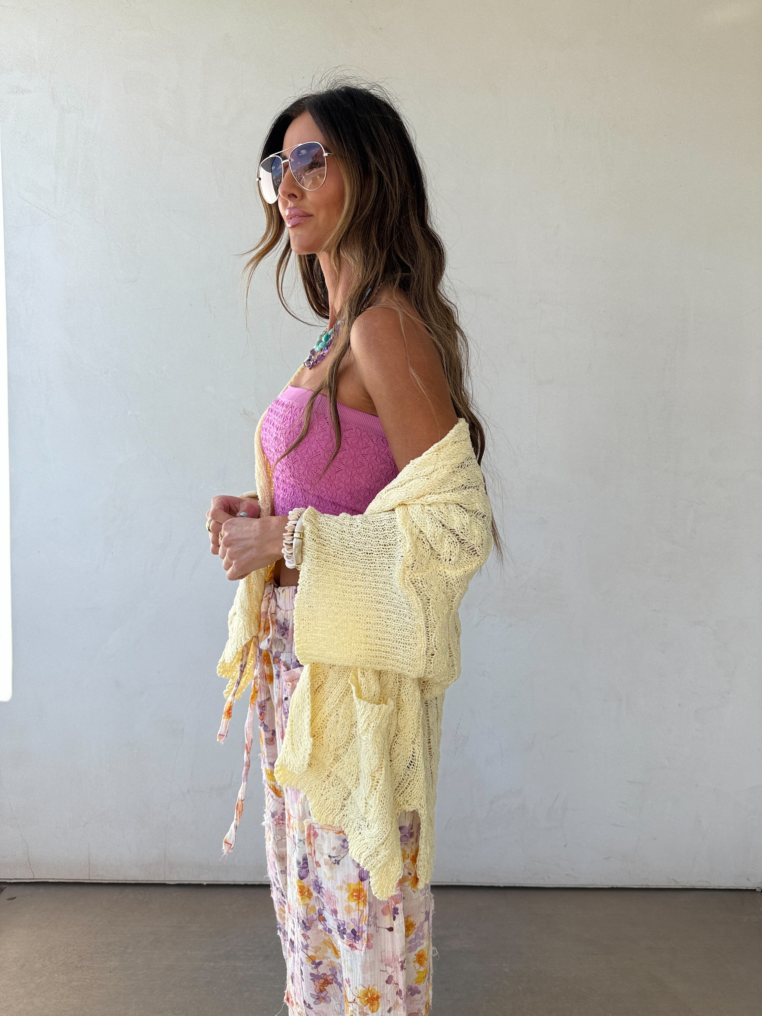 Pineapple Cardigan