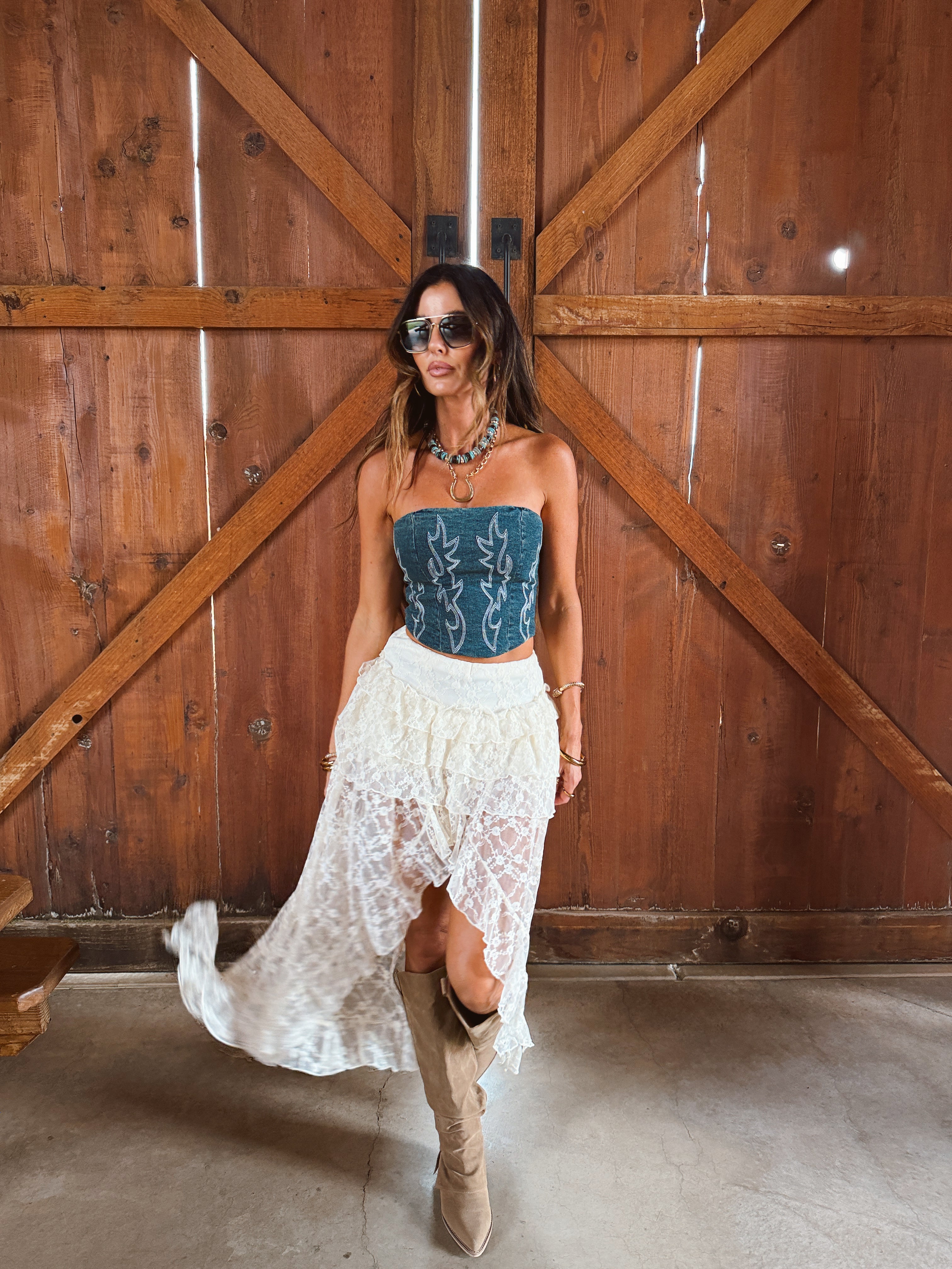 Ladies Maid Corset Top
